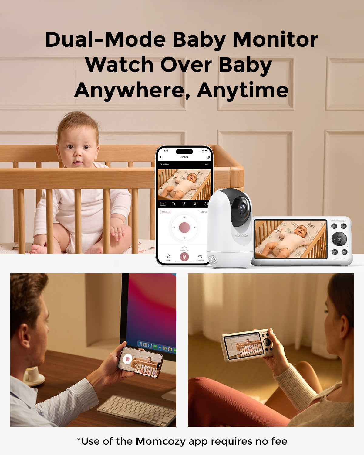 1080p Full HD Kamera für Videobabyphone BM04