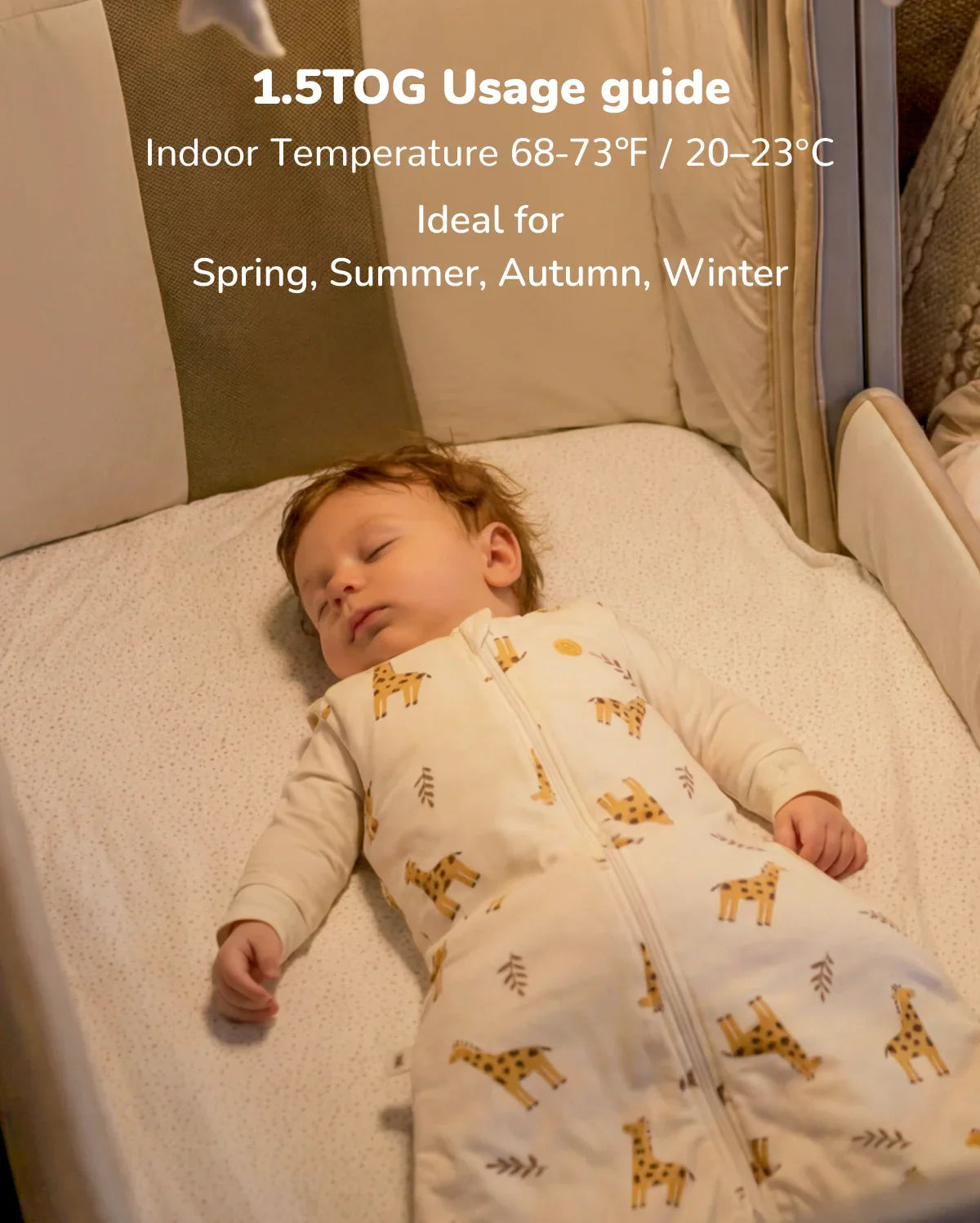 Momcozy Baby Sleep Sack 1.5 TOG