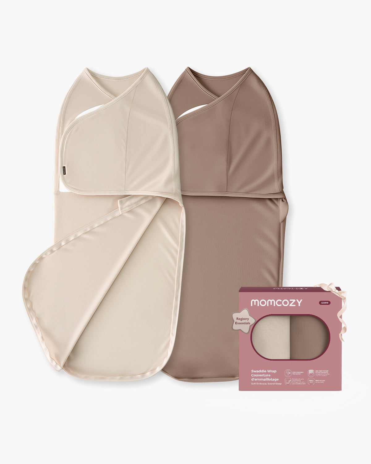 Mapas de bebé Momcozy Muslin Swaddle, 4 paquete