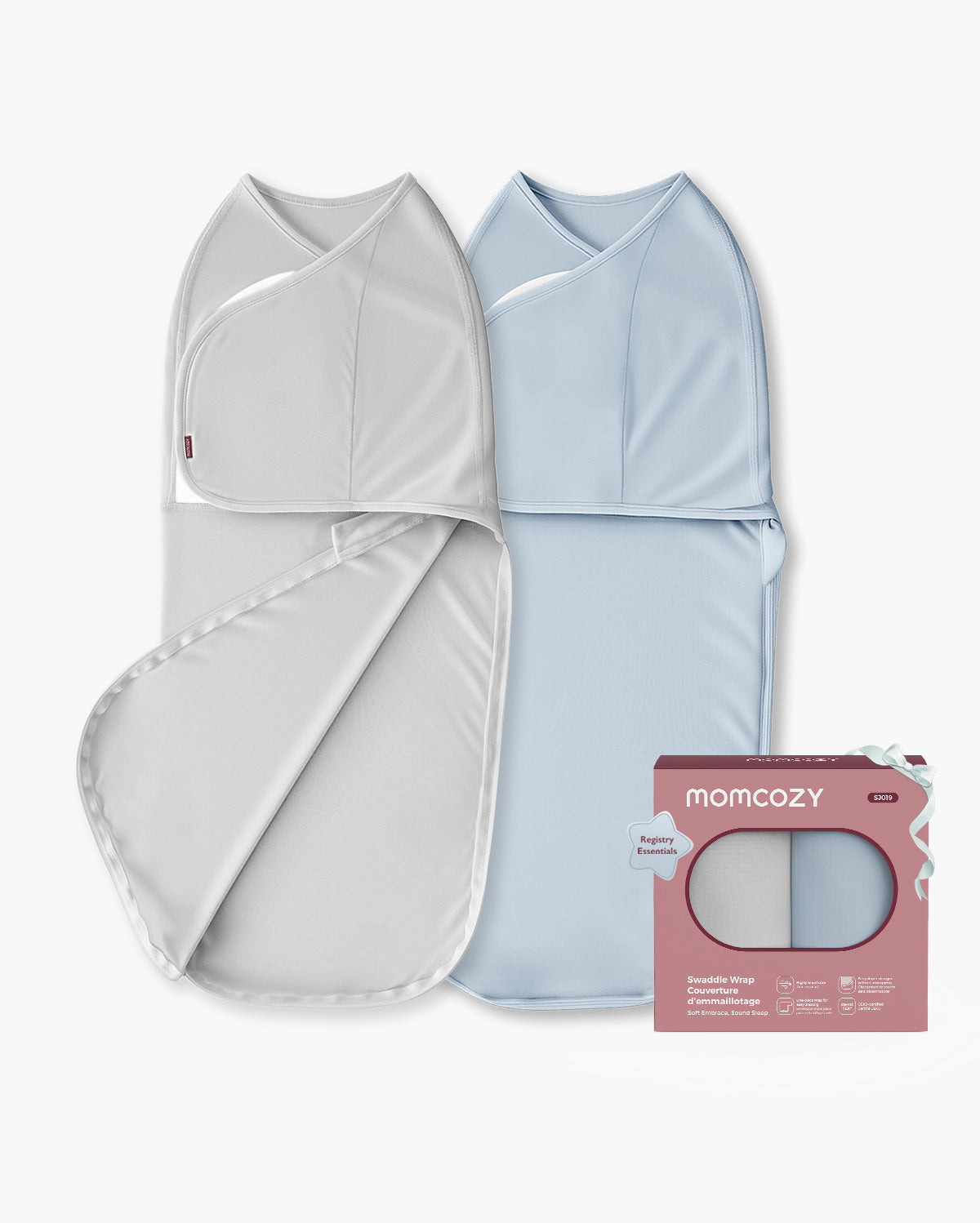 Mapas de bebé Momcozy Muslin Swaddle, 4 paquete