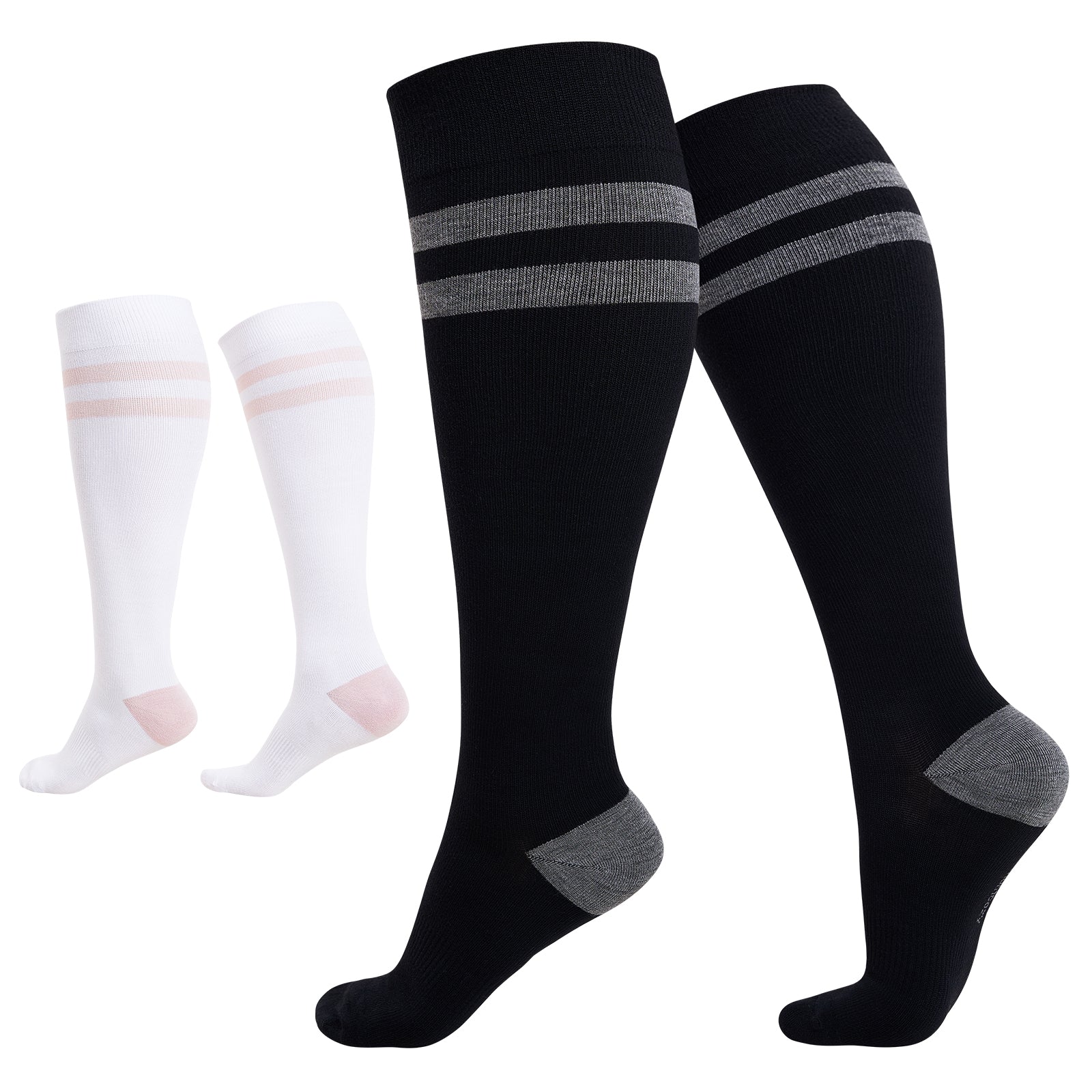 Momcozy Skarpetki Kompresyjne Uciskowe dla Kobiet na Szeroką Łydkę