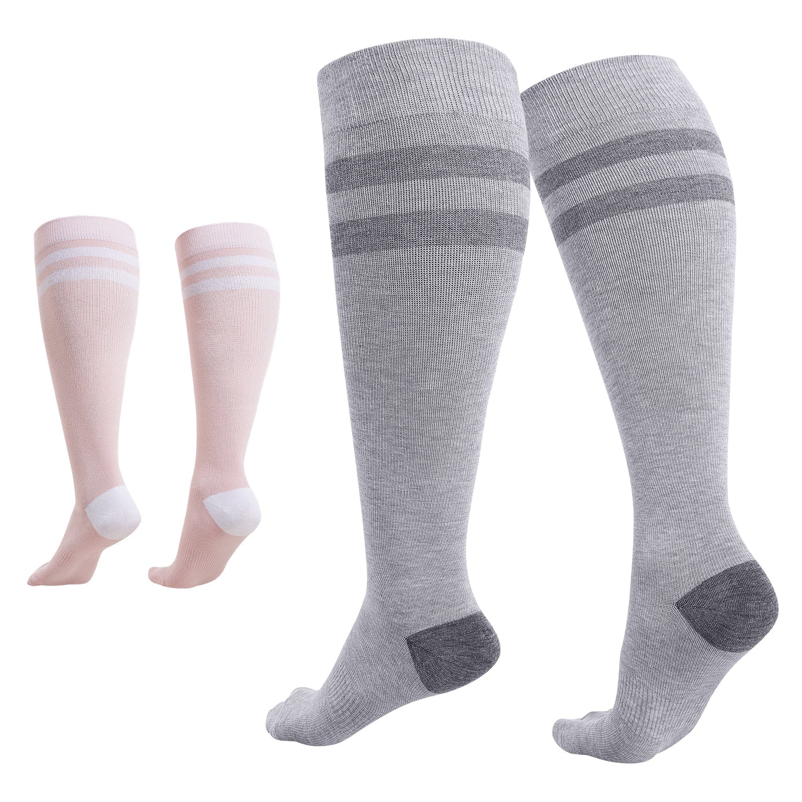 Momcozy Skarpetki Kompresyjne Uciskowe dla Kobiet na Szeroką Łydkę