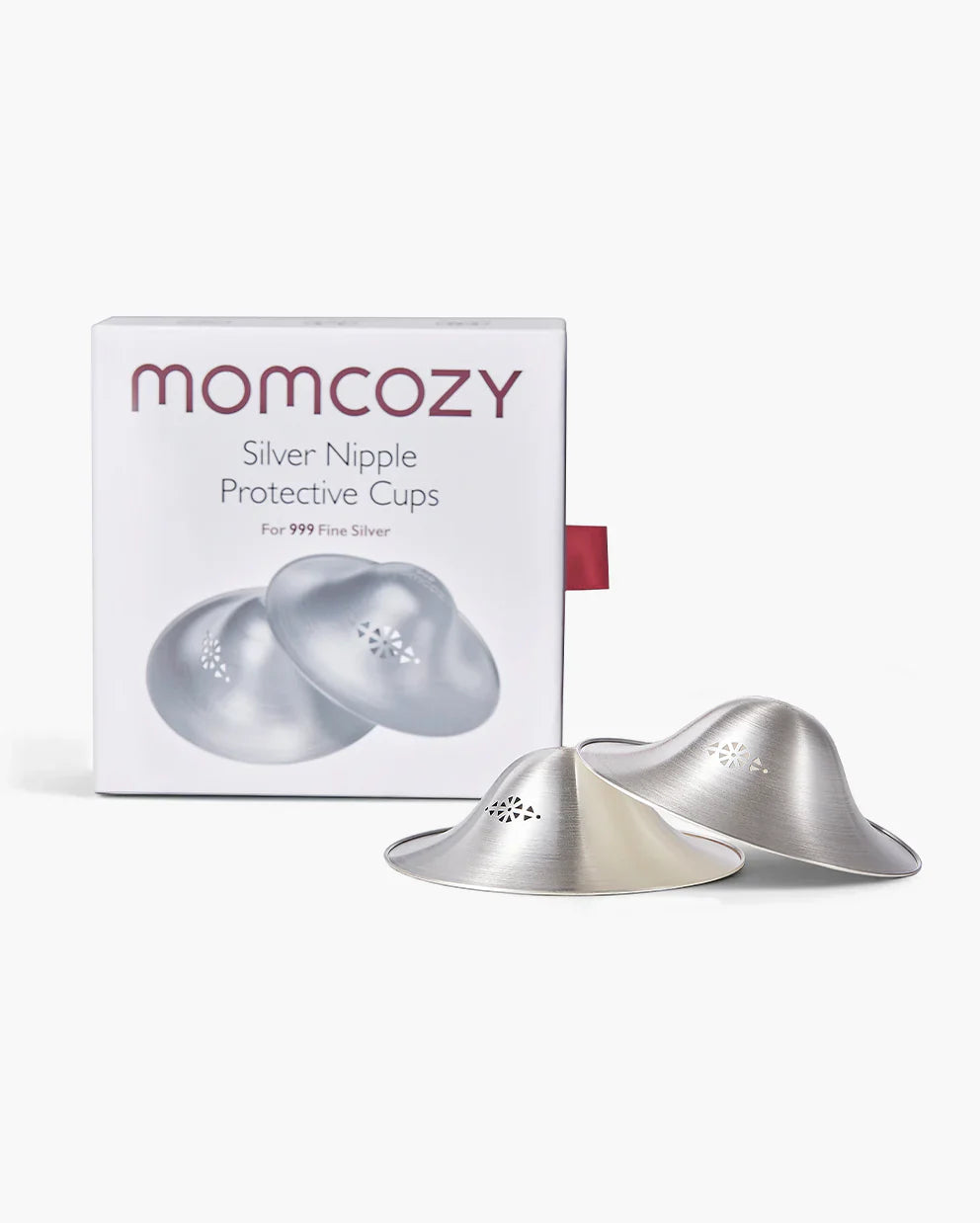 Oryginalne 999 Srebrne Osłonki na Sutki Momcozy