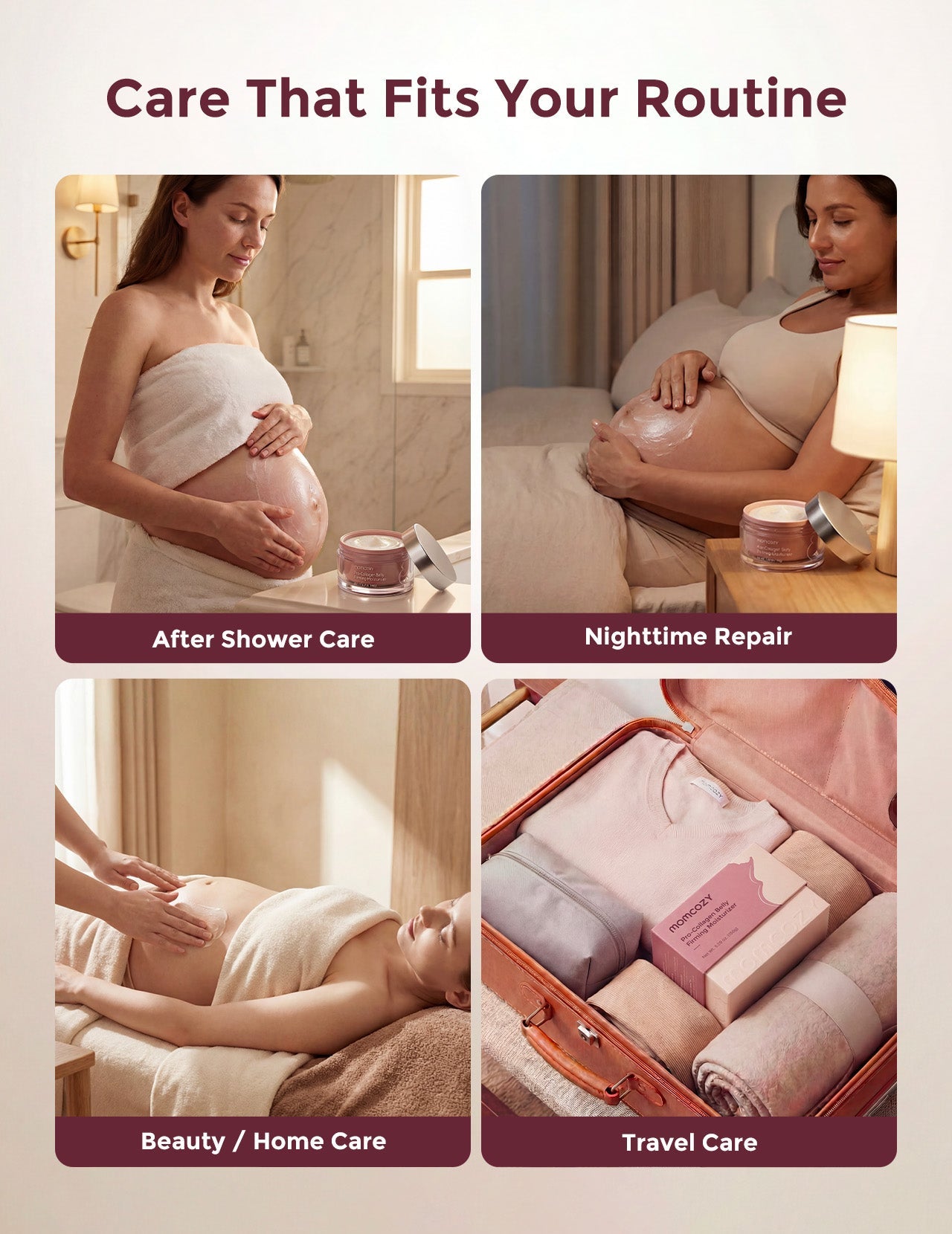 Momcozy Pro-Collagen Belly Firming Moisturizer Stretch Mark Cream