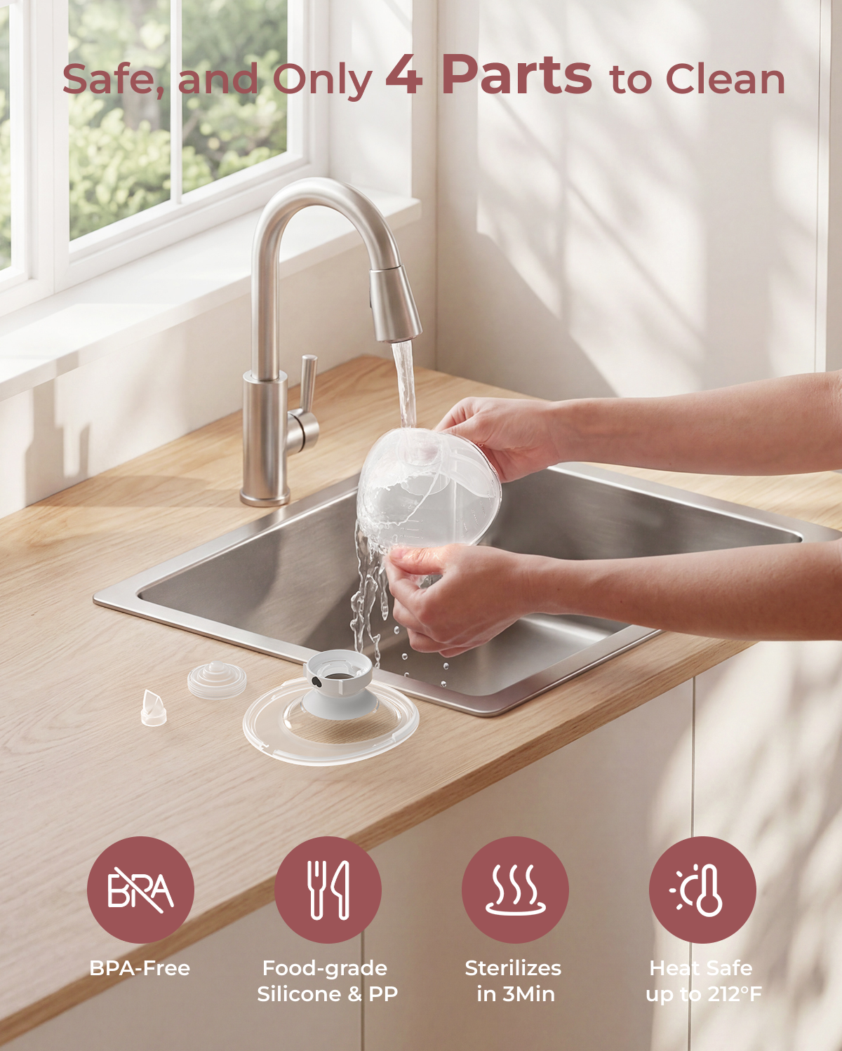 M5 Smart Tragbare Milchpumpe – Mit App-Steuerung aufgerüstet