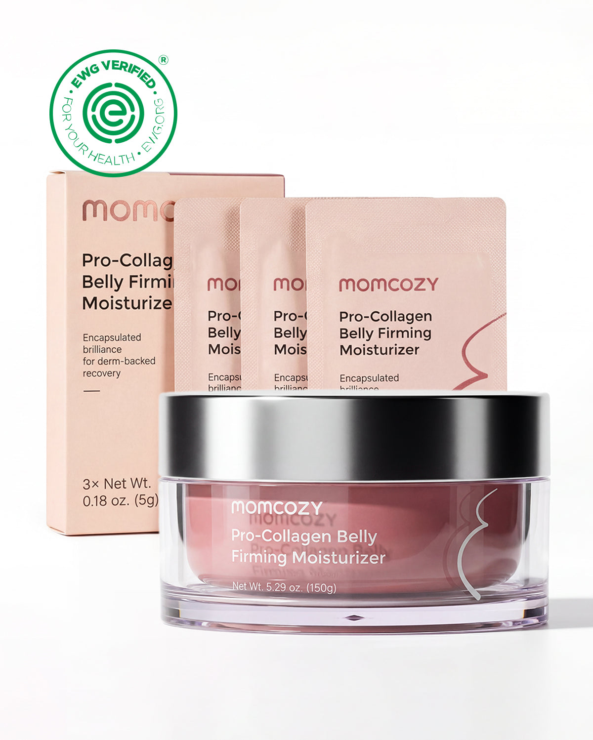 Momcozy Pro-Collagen Belly Firming Moisturizer Stretch Mark Cream