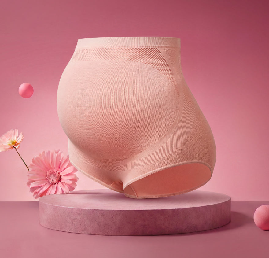 High Waist Pregnancy Seamless Soft Belly Support Panties