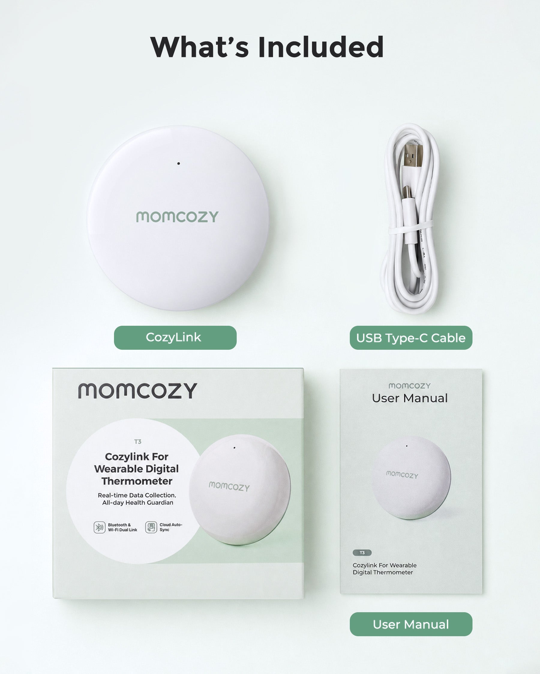 Cozylink Signal Booster for Wearable Digital Thermometer