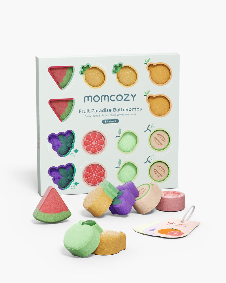 Translation missing: pl.Momcozy Fruit Paradise Bath Bombs Gift Set (14 Pcs)