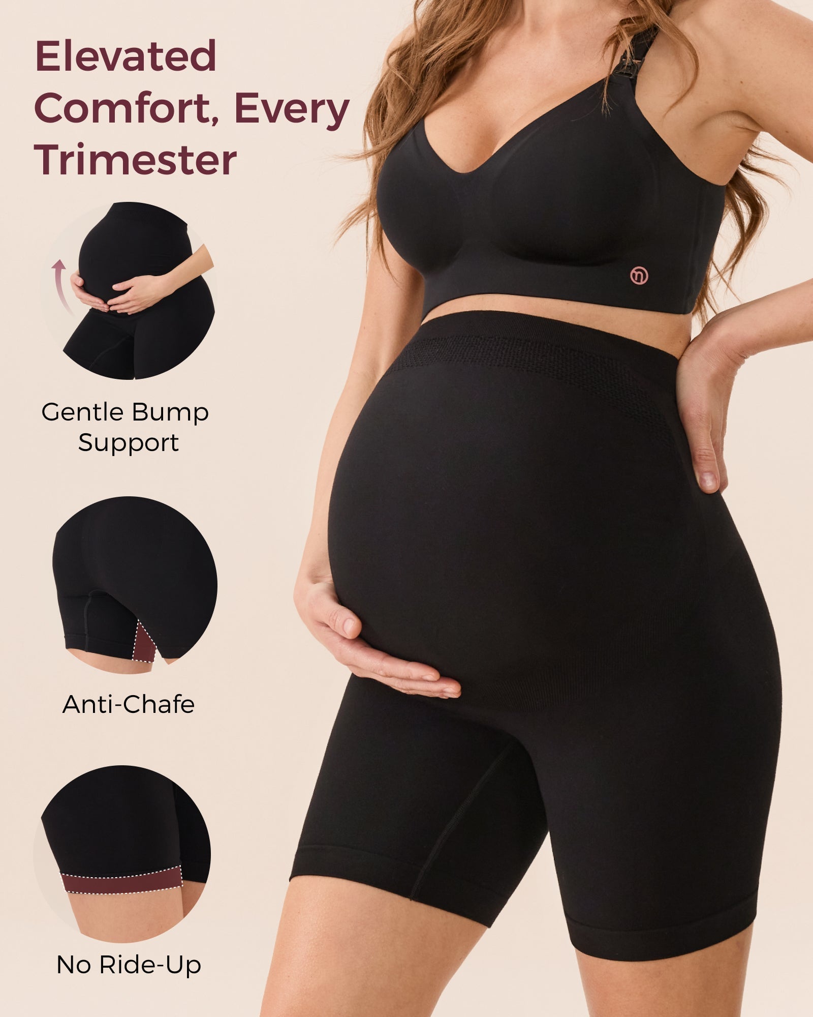 Sous-vêtements de maternité Momcozy SkinHug Mask-Feel