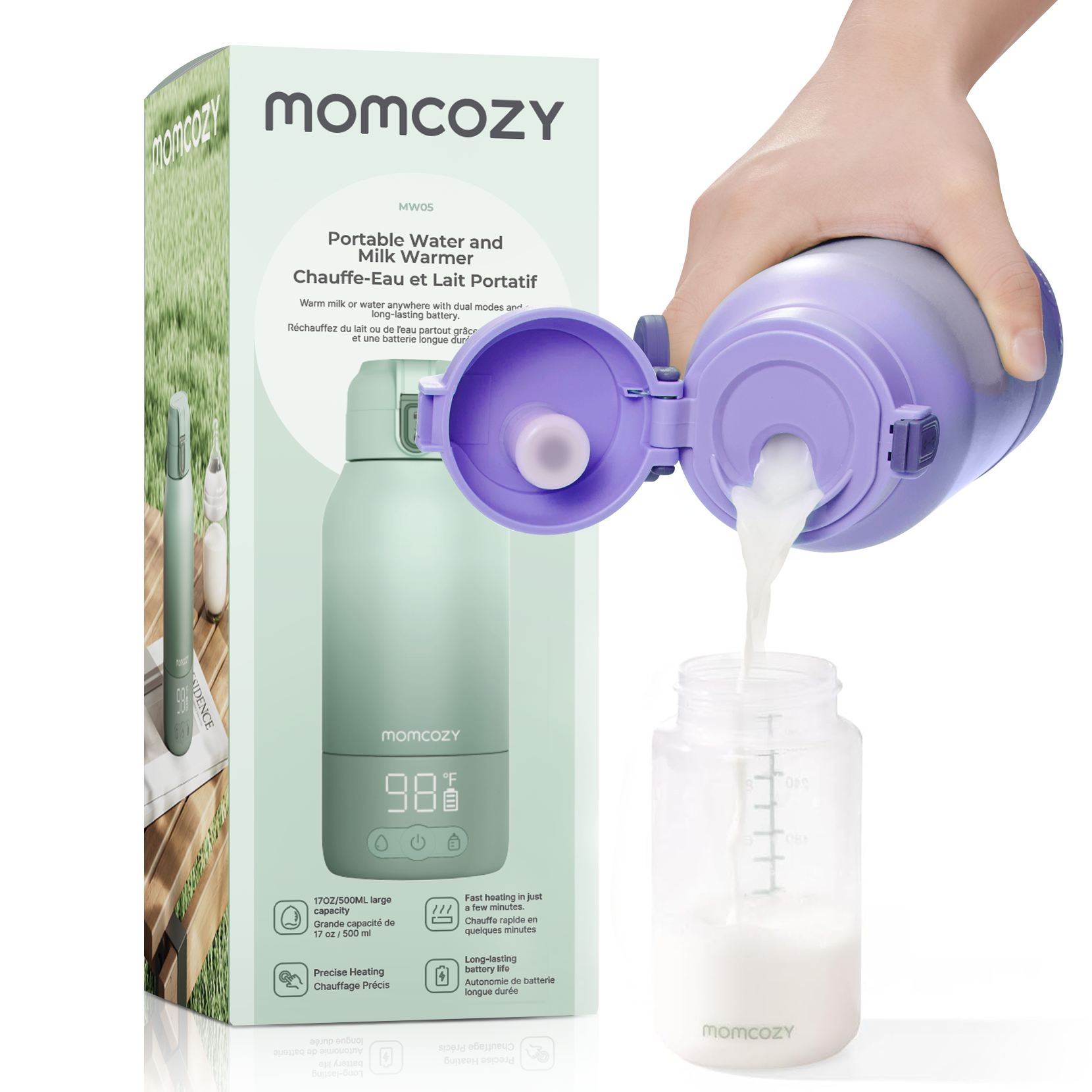 Superfast Portable Baby Bottle Warmer for Travel