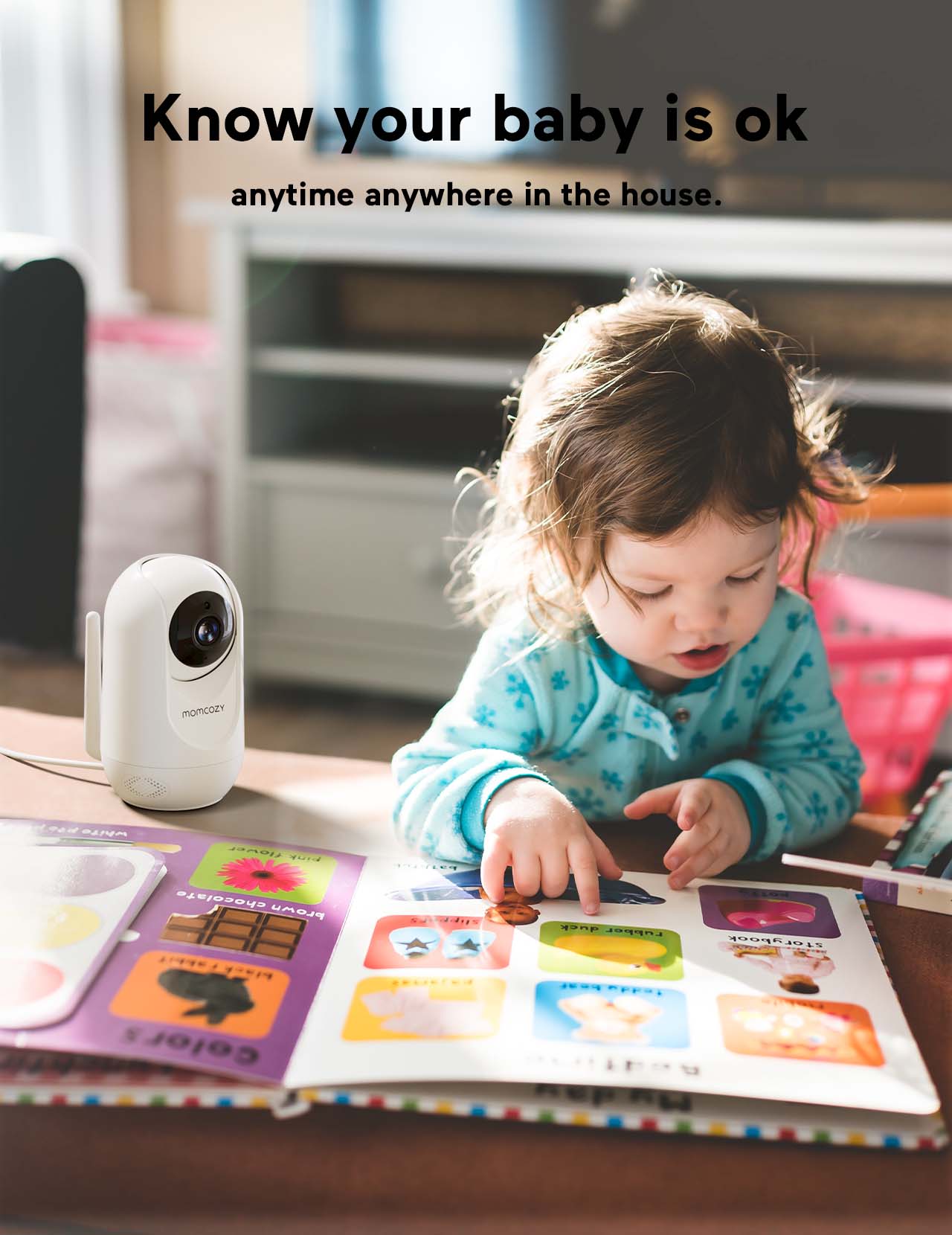 Caméra Full HD 1080p pour moniteur vidéo pour bébé BM01