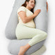 Huggable - 100% Cotton U Shaped Maternity Body Pillow