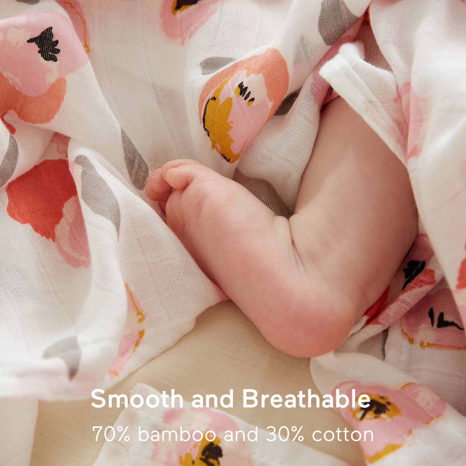 Momcozy Muslin Smouddle Baby Couvertures, 4 pack
