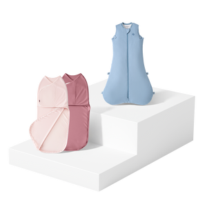 Baby Easy Swaddle Wrap For 0-3M & Sleep Sack 1.5 TOG Bundle