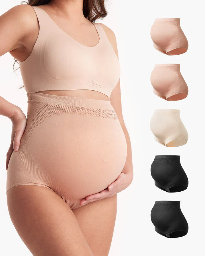 Culottes de grossesse taille haute sans coutures – maintien doux du ventre