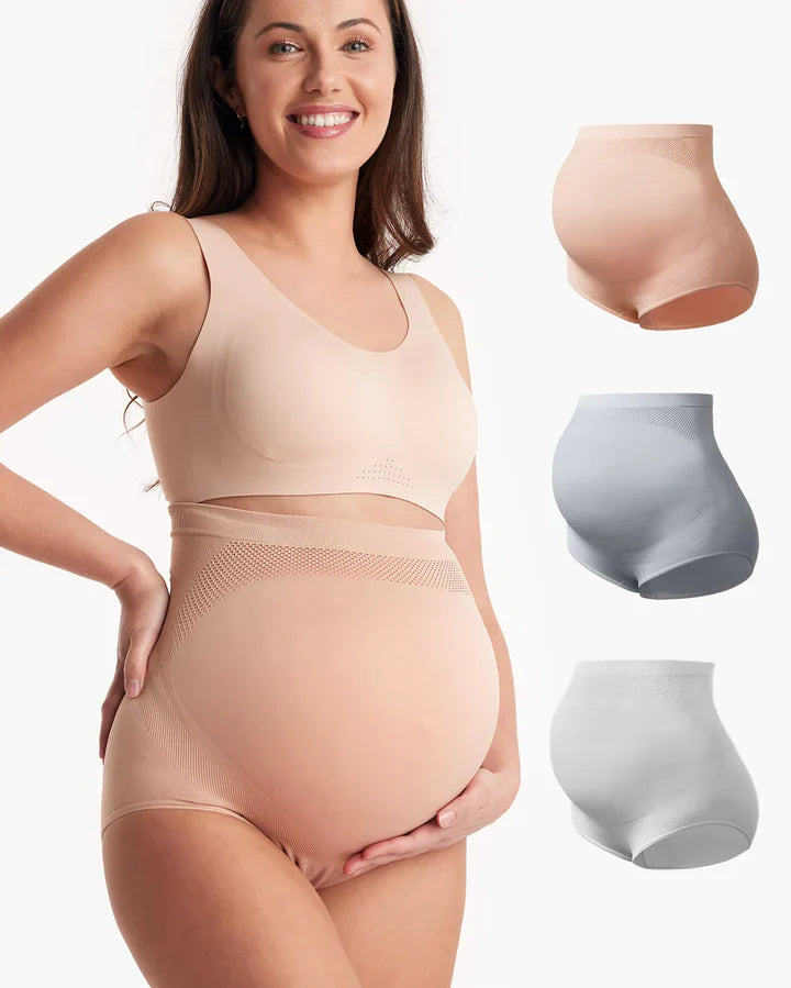 Culottes de grossesse taille haute sans coutures – maintien doux du ventre