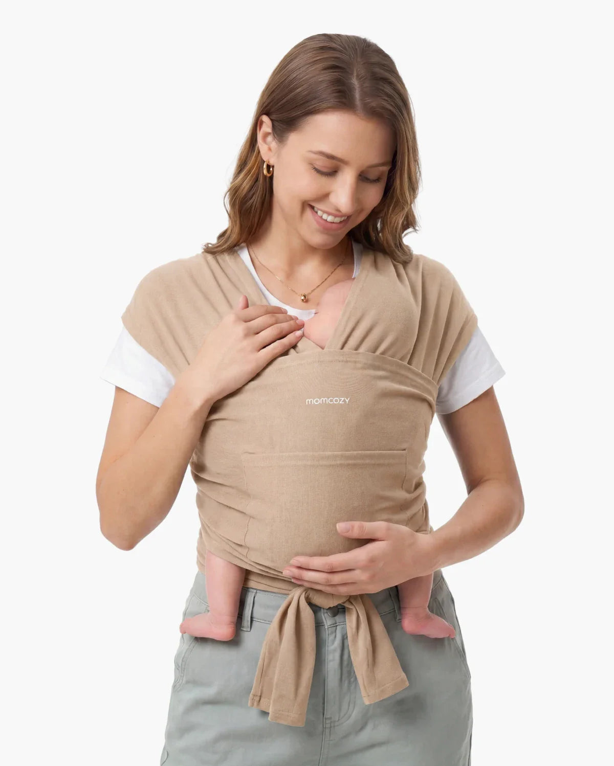 Fácil de llevar con las manos libres - Portabebés Wrap