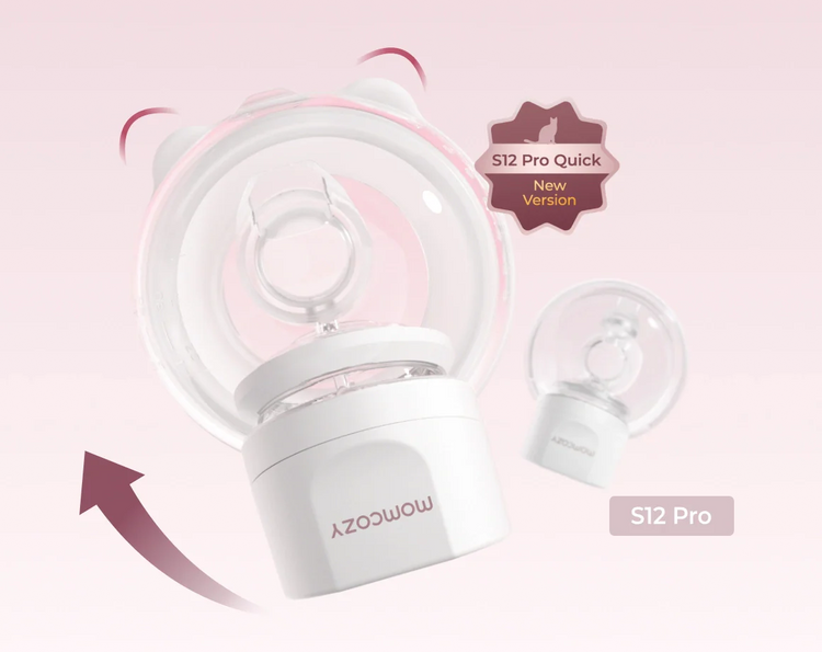 Moc cozy S12 Pro quick charging product on a pink background