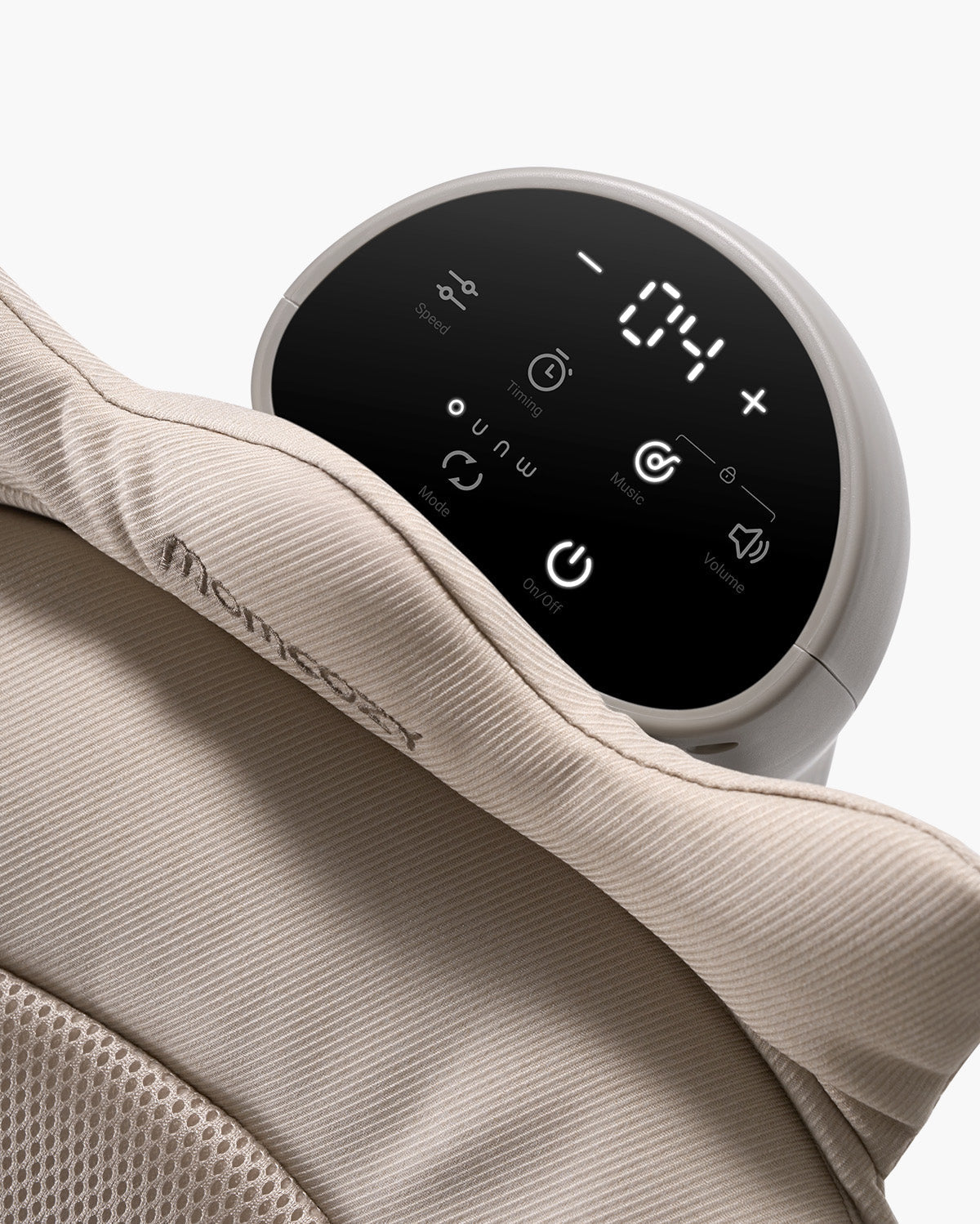 Columpio eléctrico para bebés 2 en 1 de Momcozy