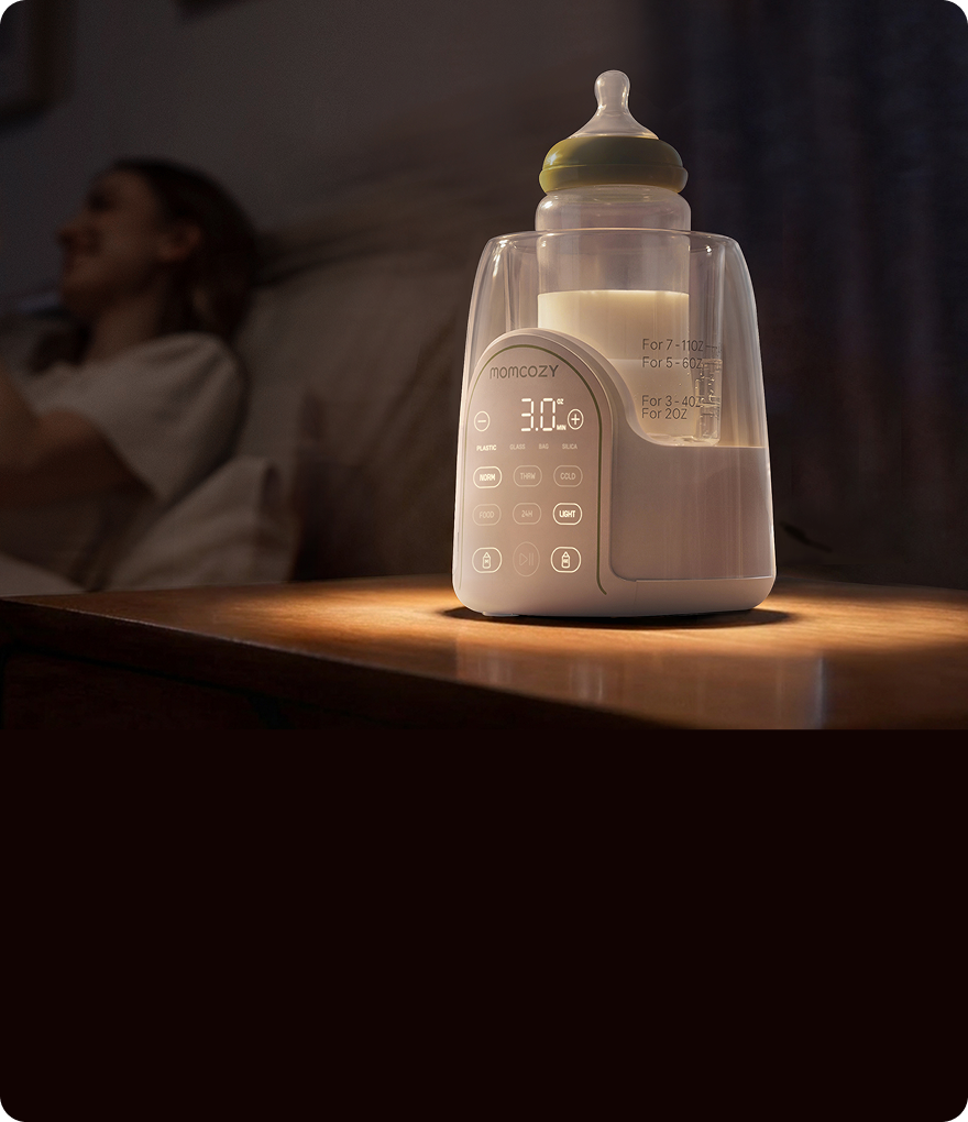 Momcozy Night Pro Baby Bottle Warmer - Night Feeding