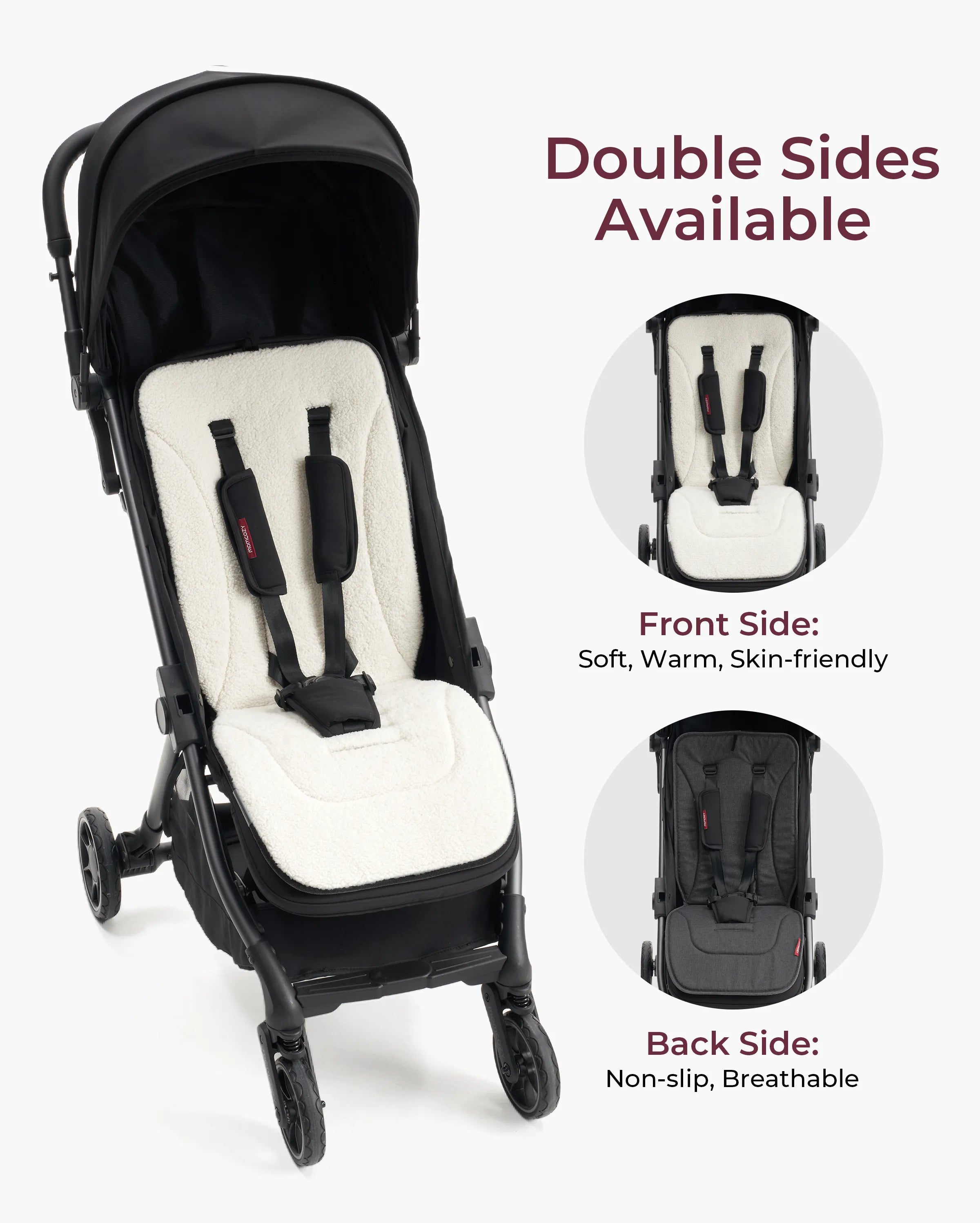 Momcozy Winter Warm Stroller Seat Liners