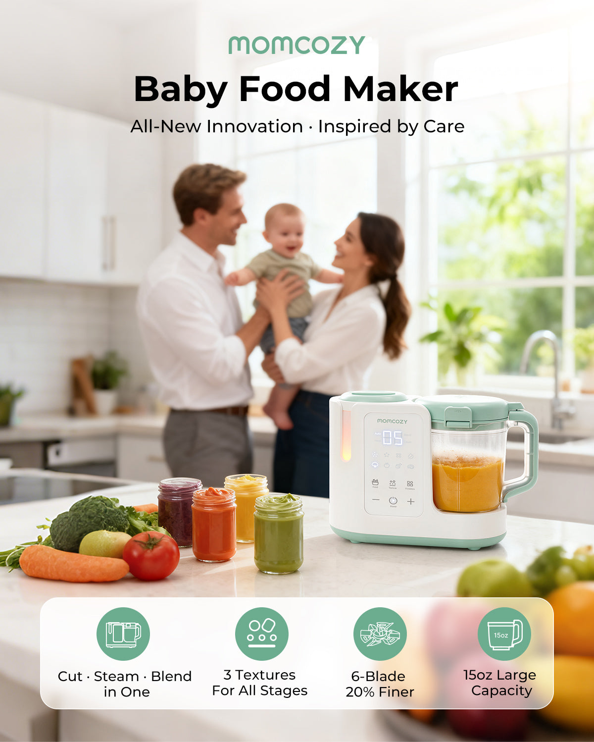 Faire de l'alimentation pour bébé momcozy