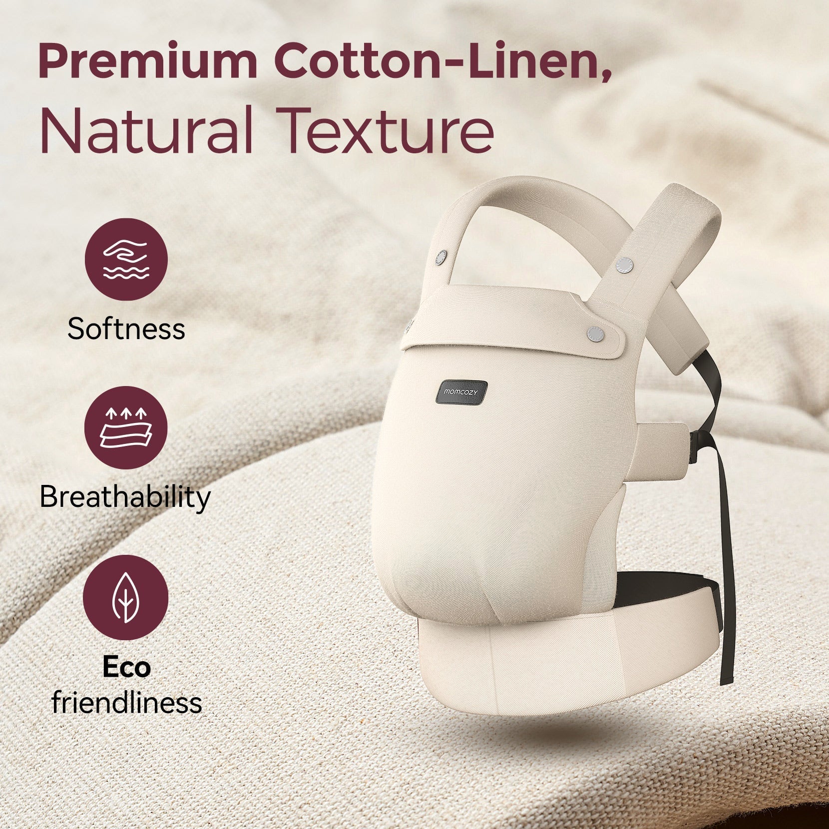 Porte-bébé Momcozy GentleTouch