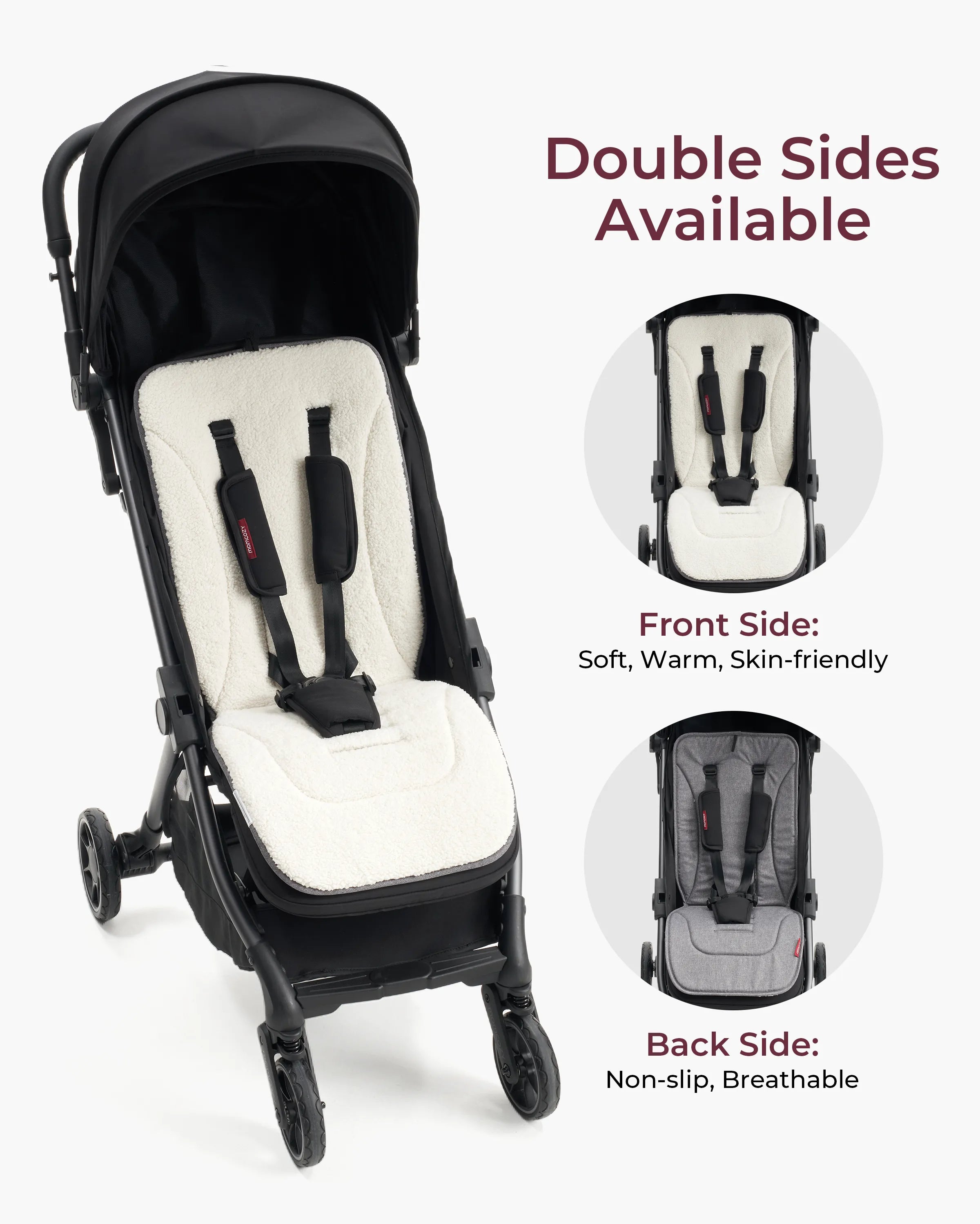 Momcozy Winter Warm Stroller Seat Liners