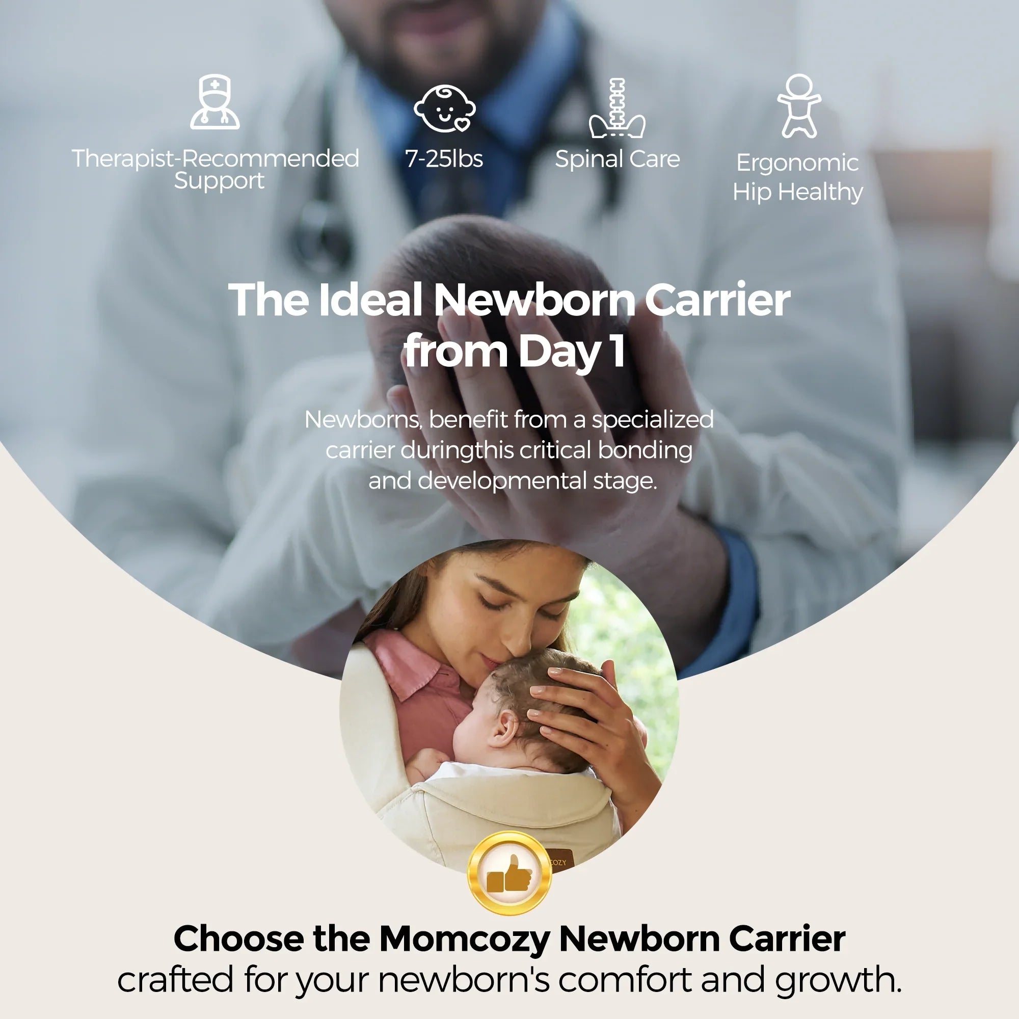 WeeSnug Newborn Carrier (0-12M)