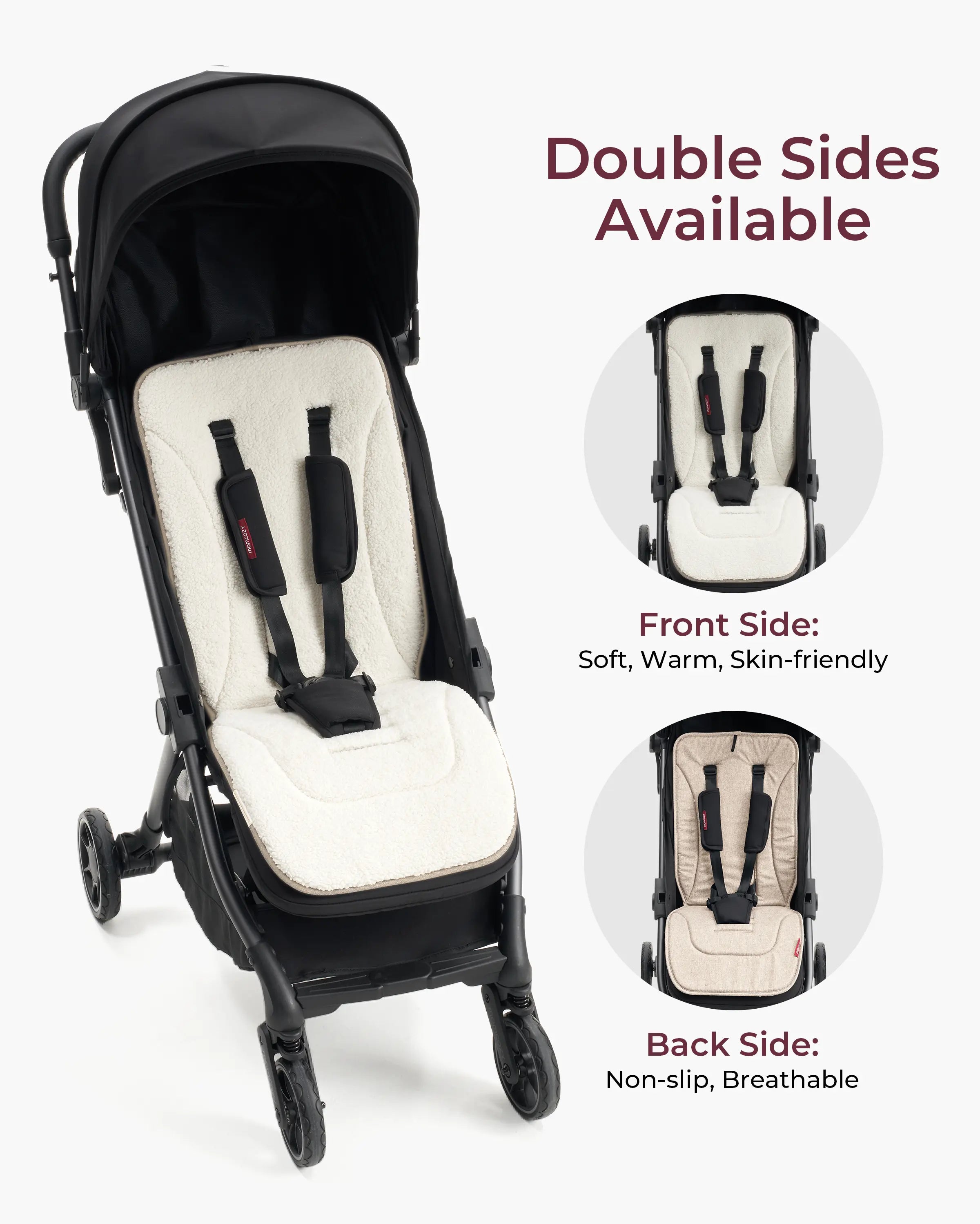 Momcozy Winter Warm Stroller Seat Liners