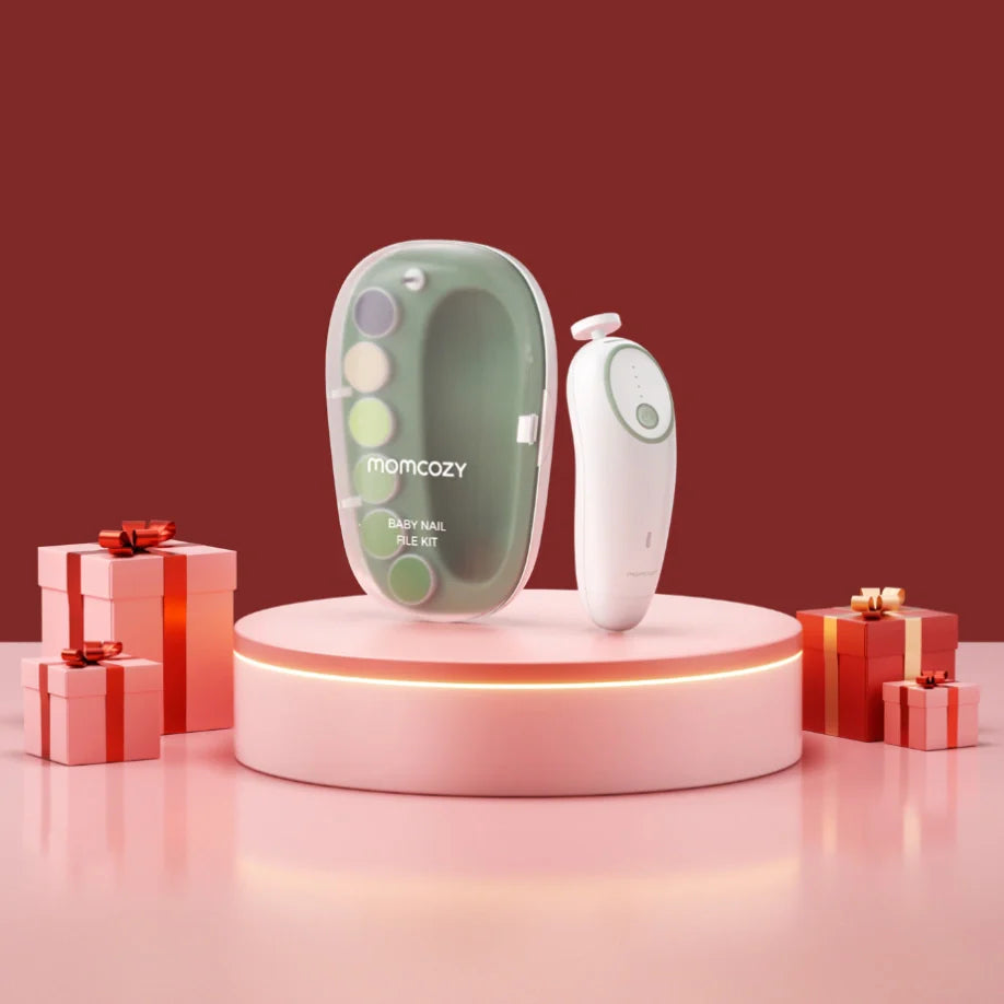 Momcozy Elektrische Babynagelfeile - Geräuscharm