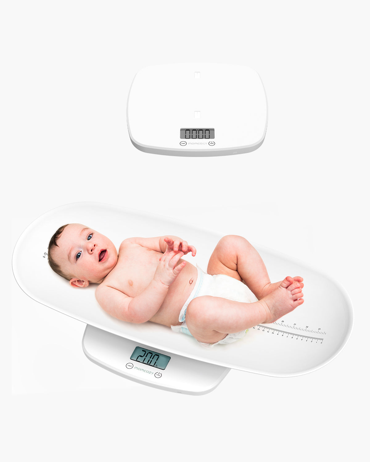 MOMCOZY Multifunktions -Baby -Skala - Gewichts- und Höhenmessung