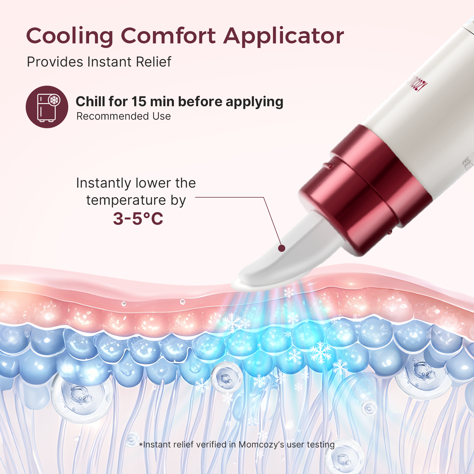 Momcozy ComfortNip™ Cooling Comfort & Touch Free Nipple Cream