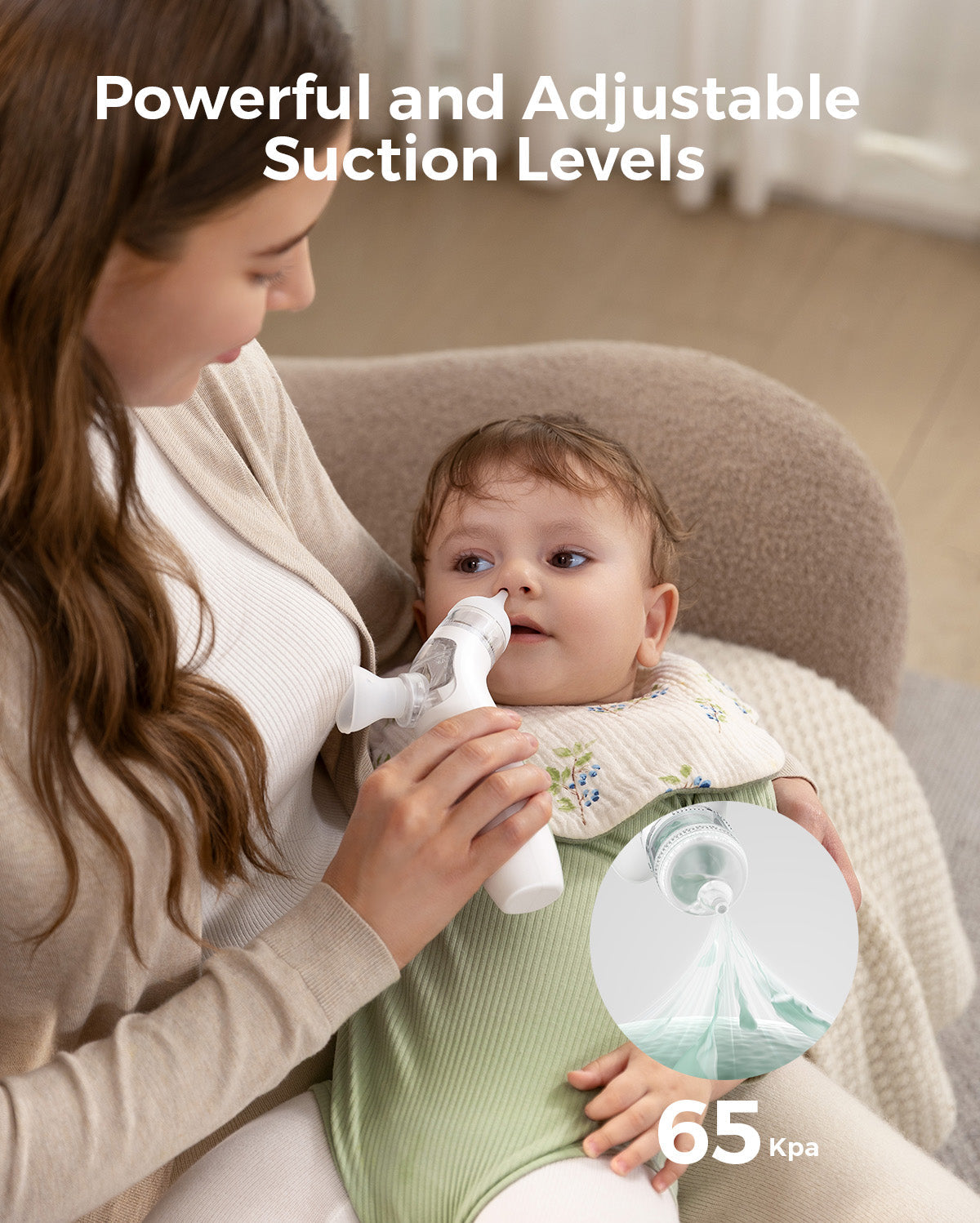 Momcozy BreezyClear™ 2-in-1 Electric Nasal Aspirator Replacement Heads
