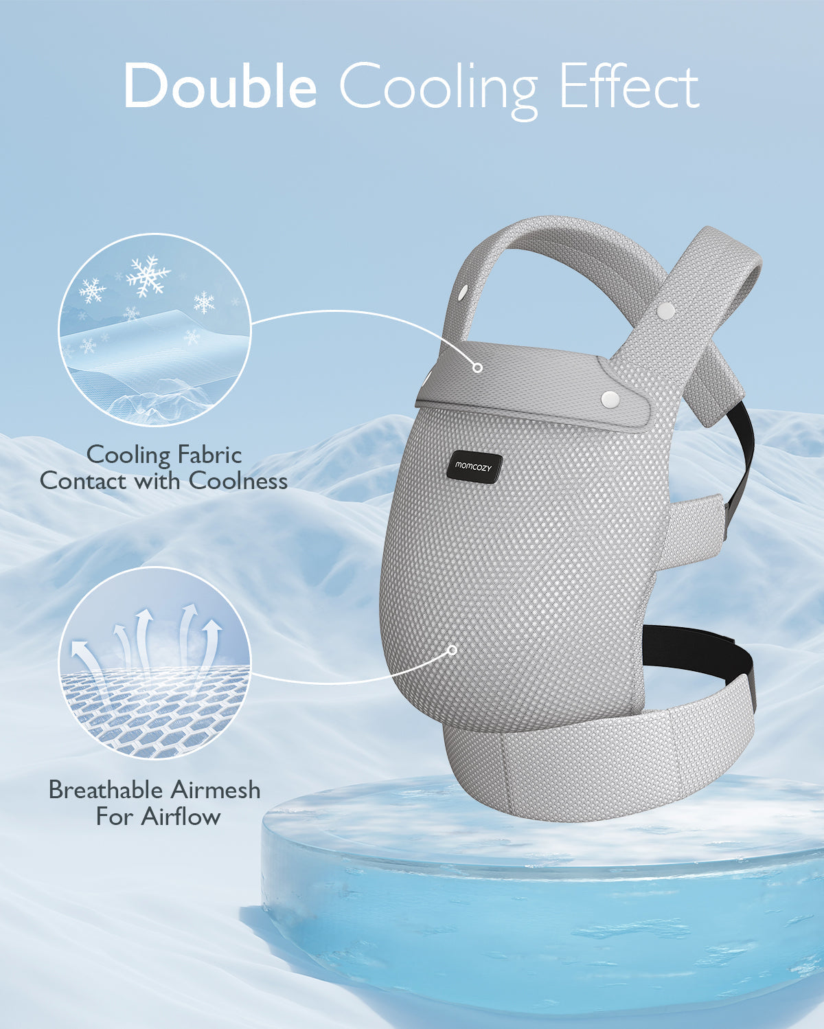 Momcozy PureHug Air Mesh Baby Carrier