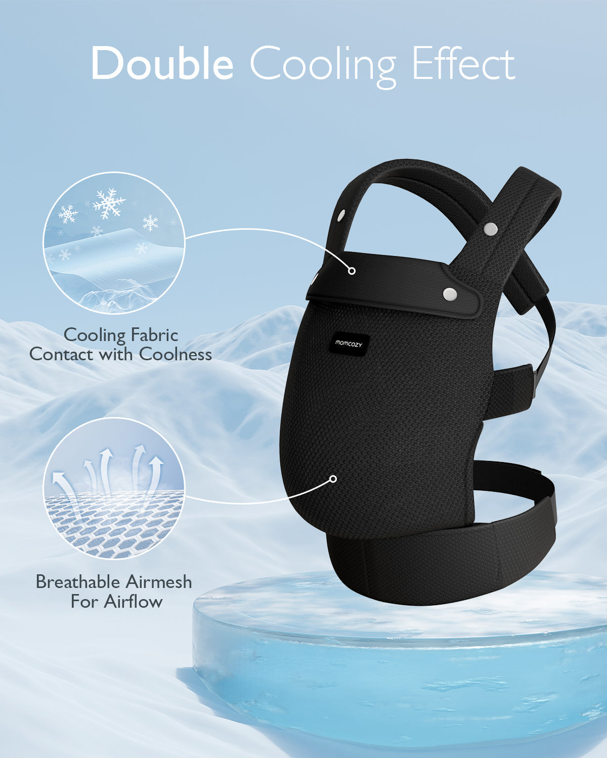 Momcozy PureHug Air Mesh Baby Carrier