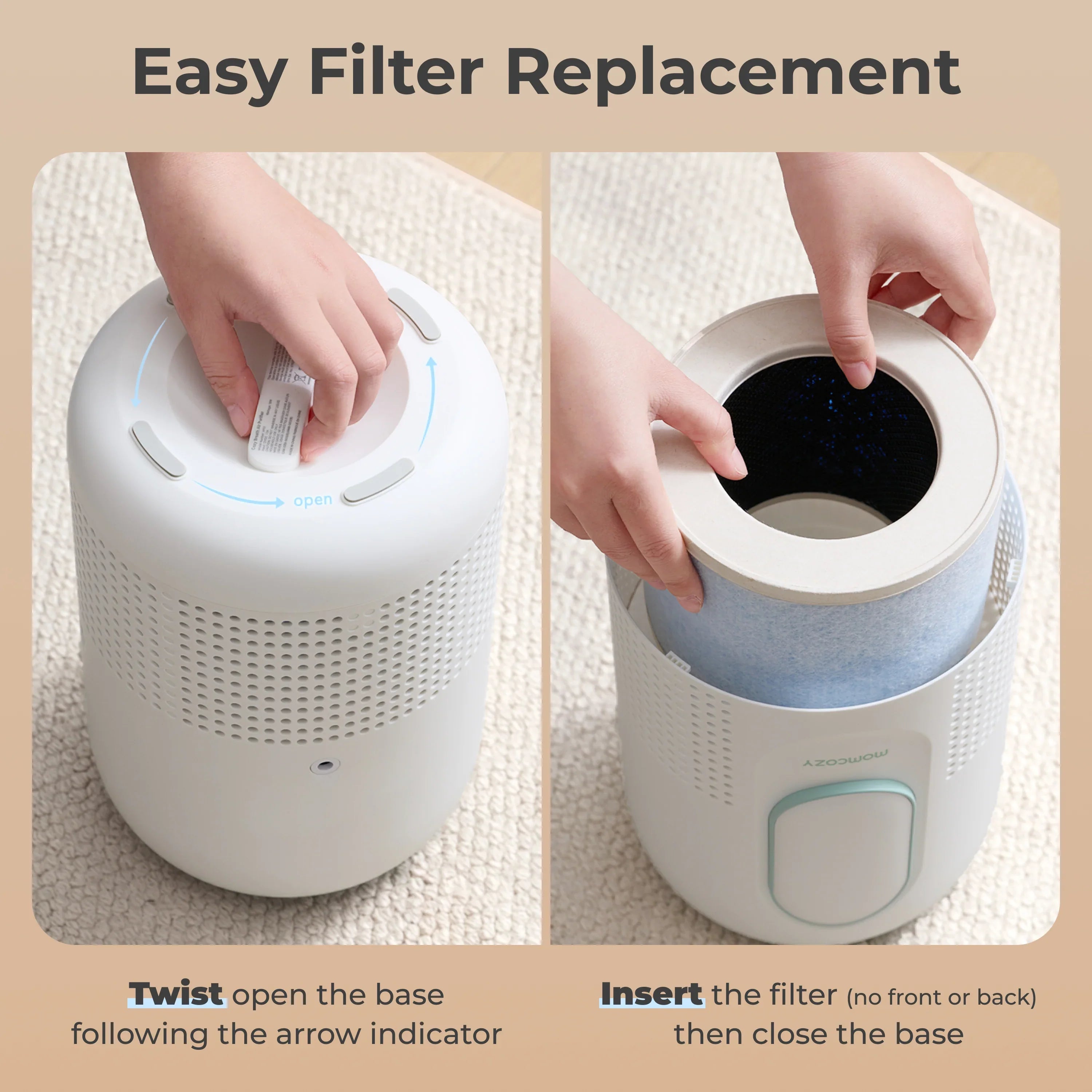 Ersatzfilter für Momcozy Baby-Luftreiniger