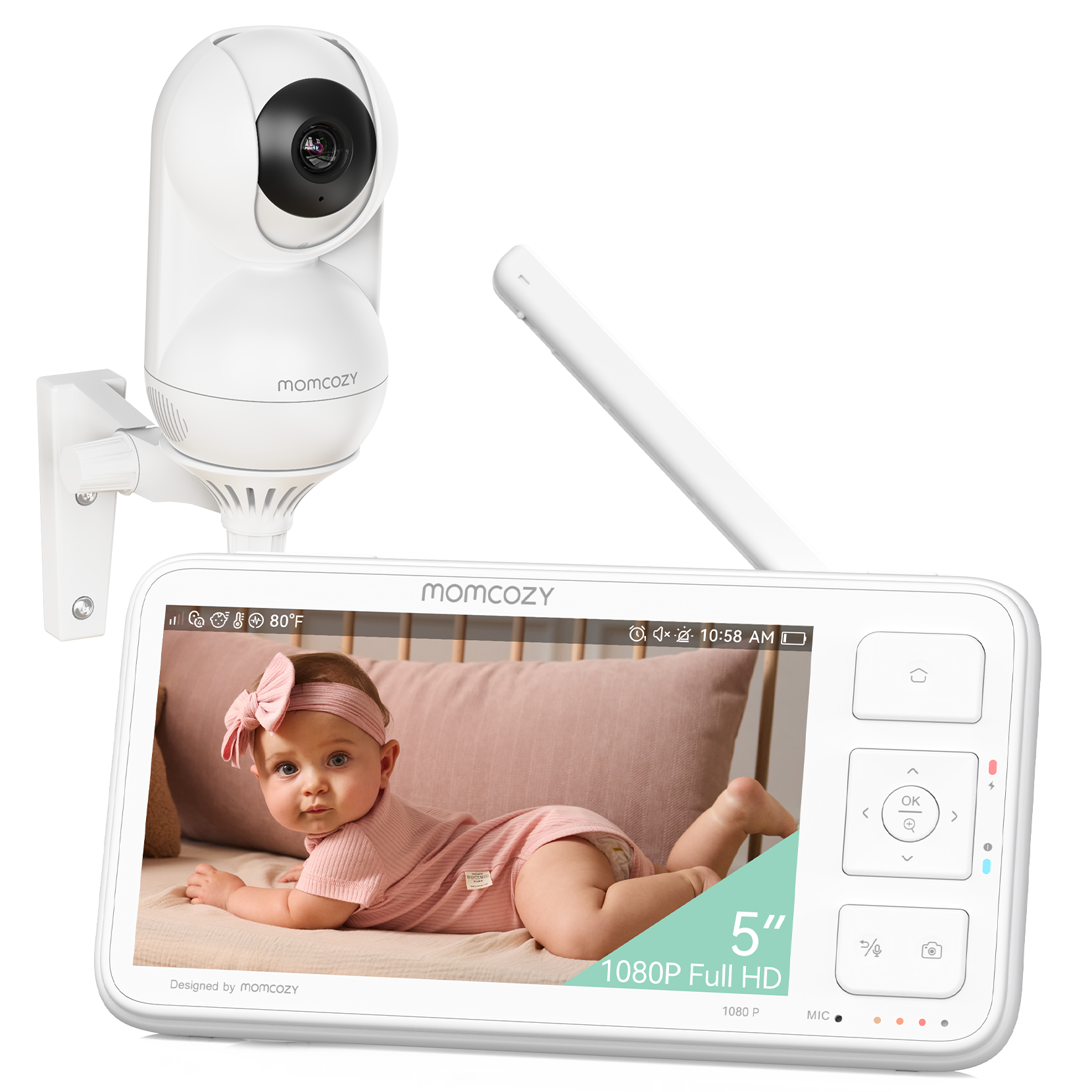 Momcozy 5.5-inch Full HD Video Baby Monitor - BM03