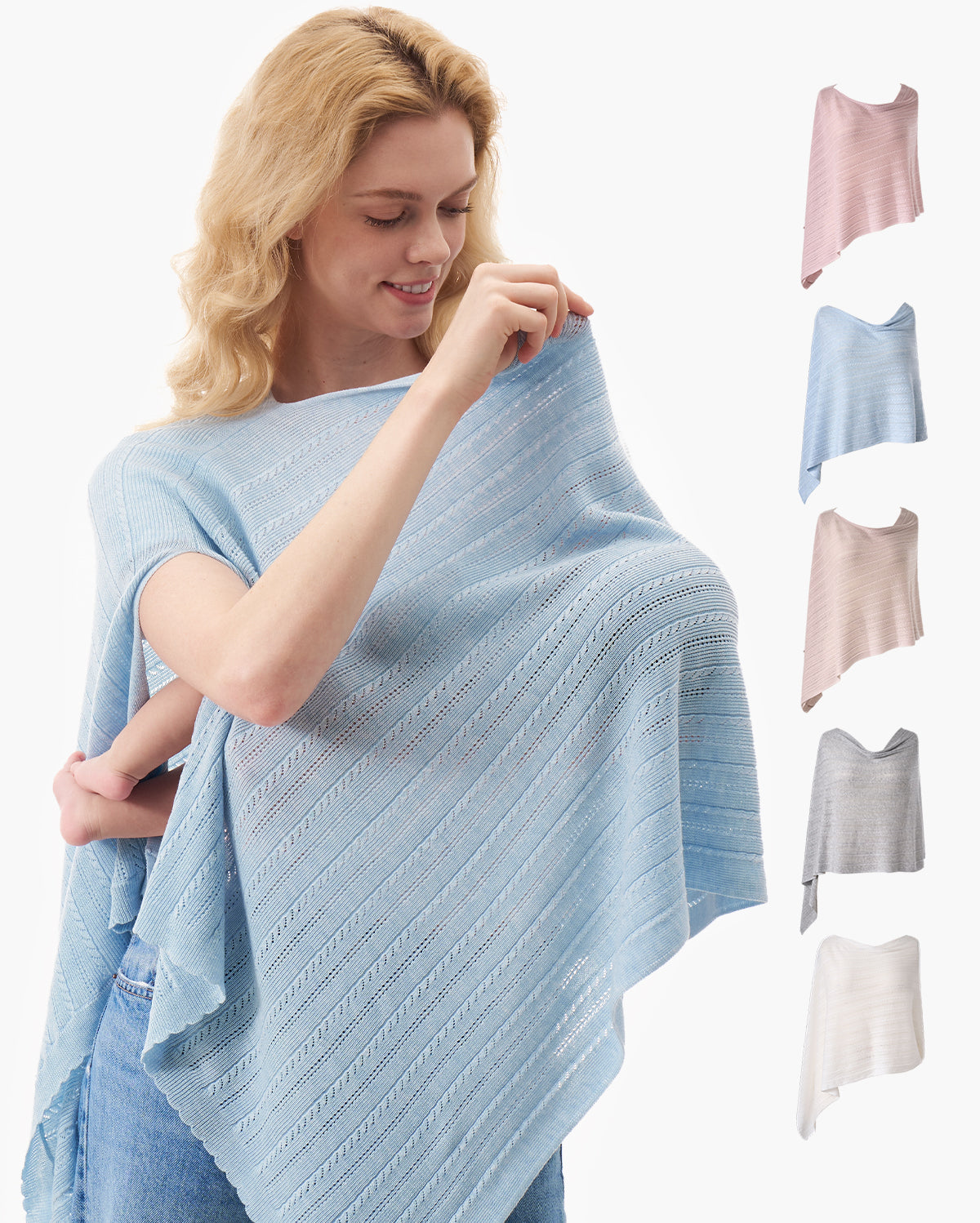 Tencel™ Lyocell Fabric Ultra-Light Nursing Cover