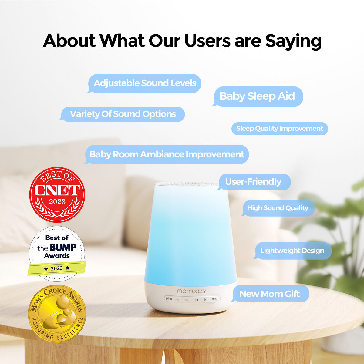 Smart Baby Sound Machine - App Remote Control