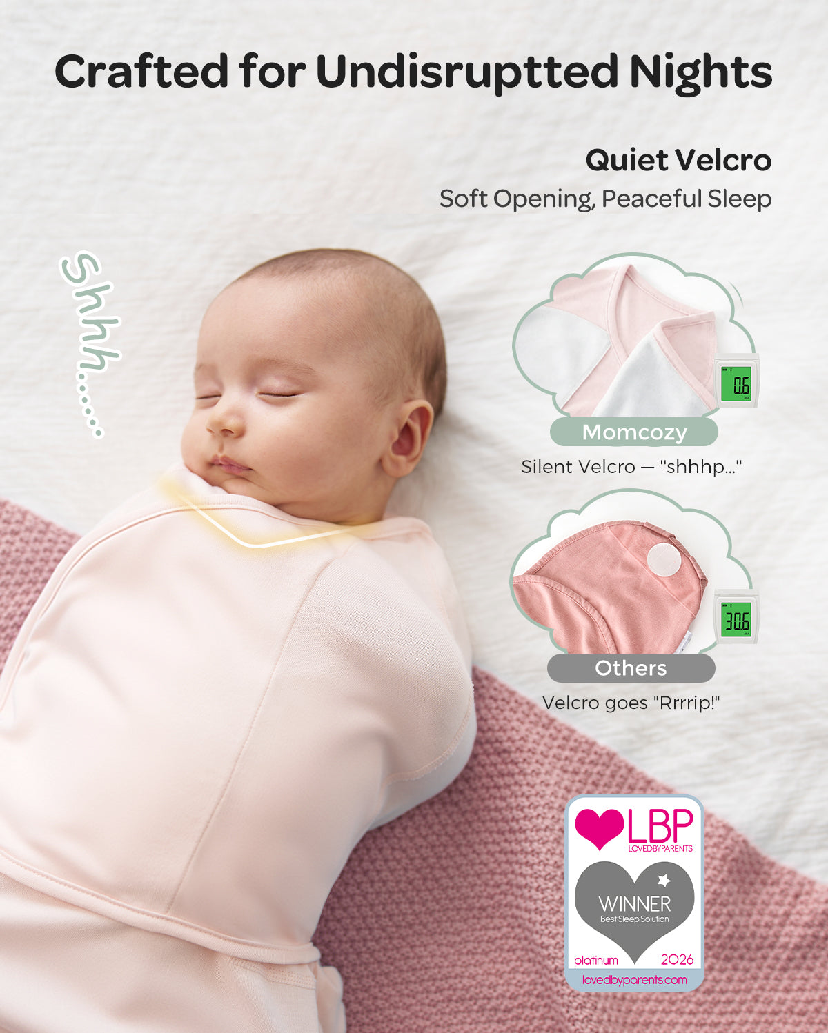 Mapas de bebé Momcozy Muslin Swaddle, 4 paquete