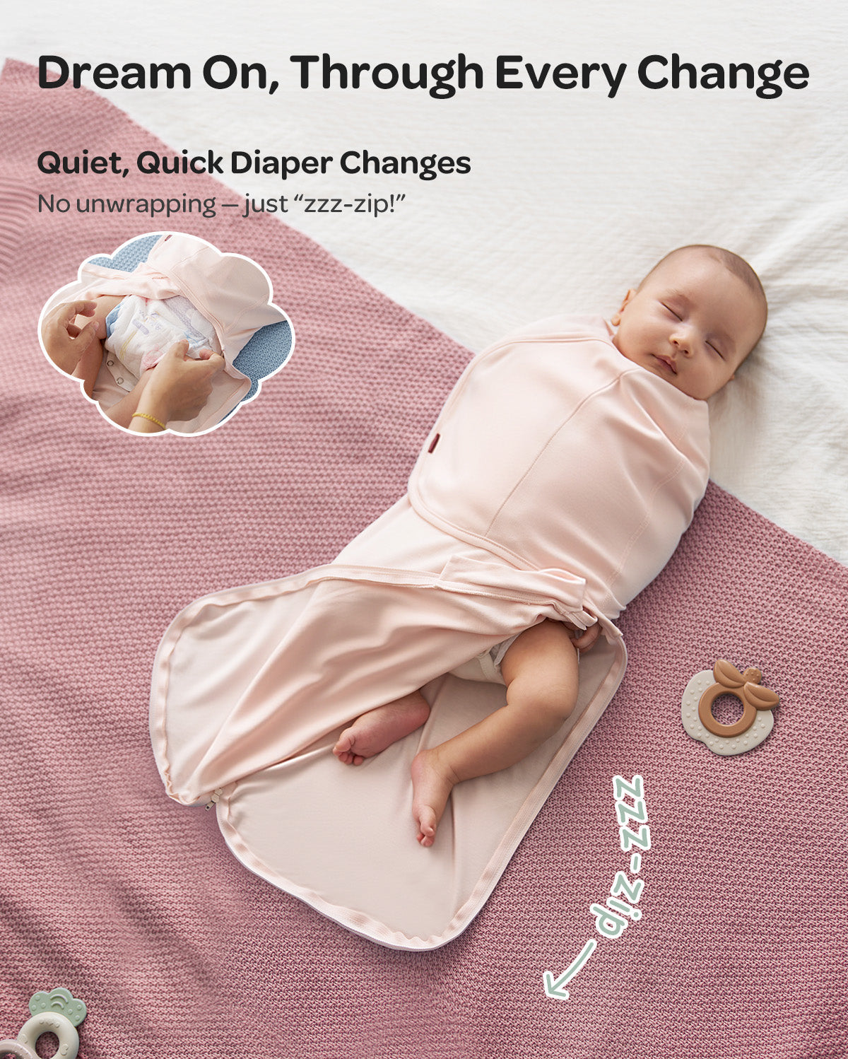 Mapas de bebé Momcozy Muslin Swaddle, 4 paquete