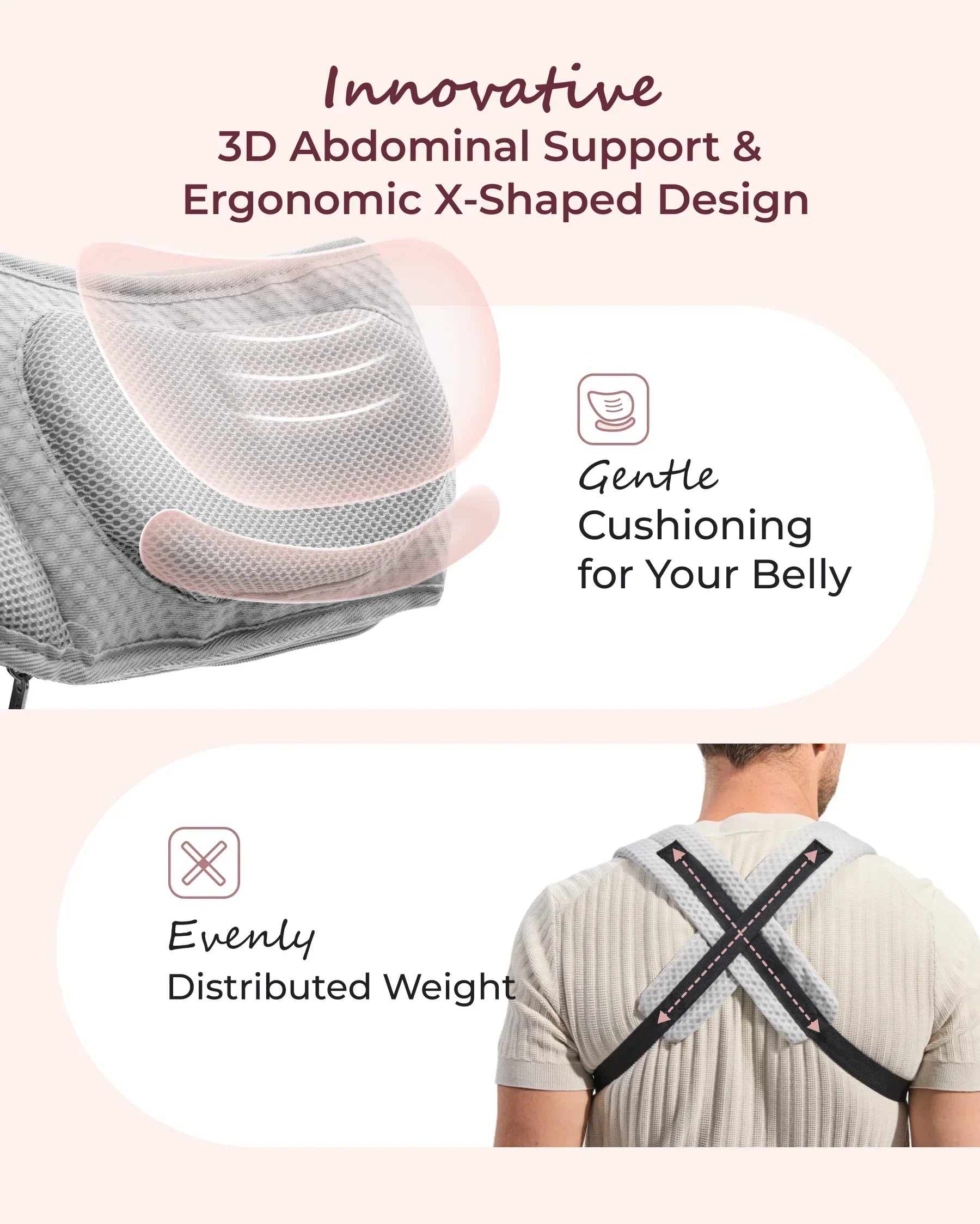 Momcozy 2-in-1 Nosidełko Biodrowe