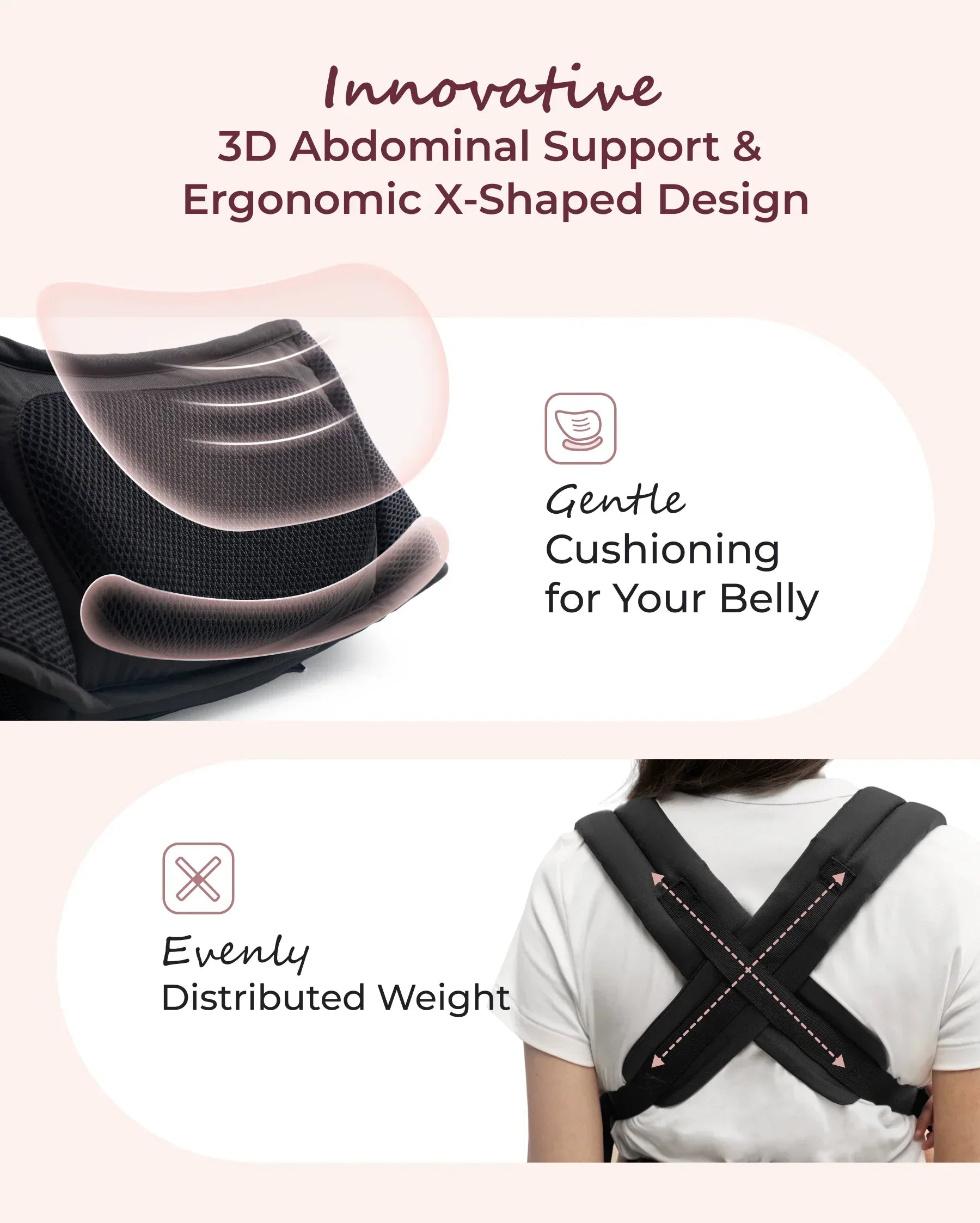 Momcozy 2-in-1 Nosidełko Biodrowe
