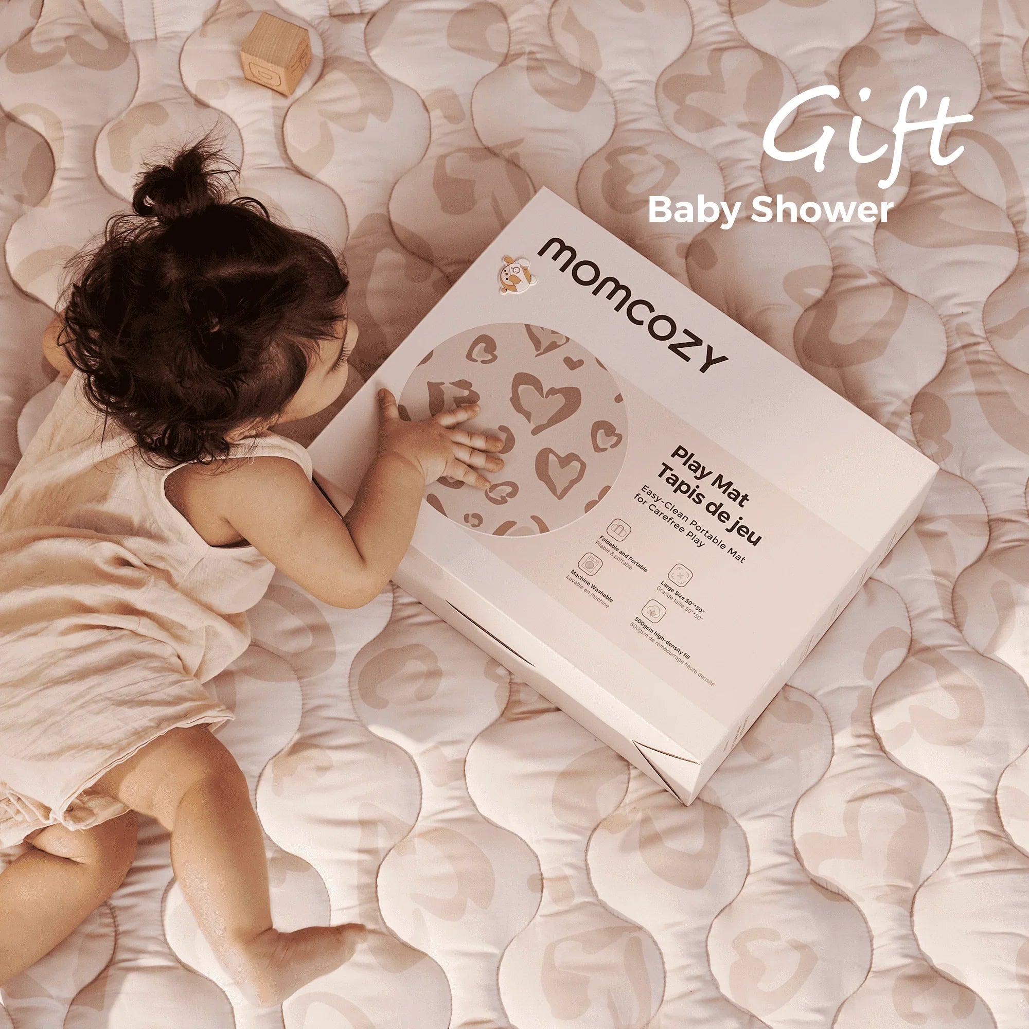 Alfombra portátil refrescante para bebé Momcozy