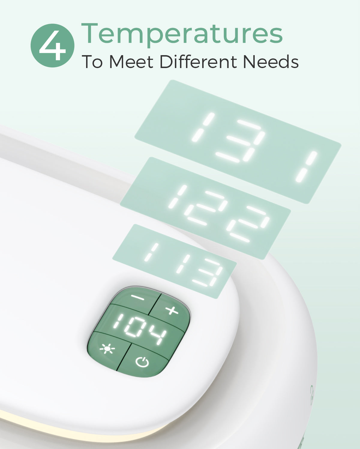 Chauffe-lingettes pour bébé grande capacité Momcozy