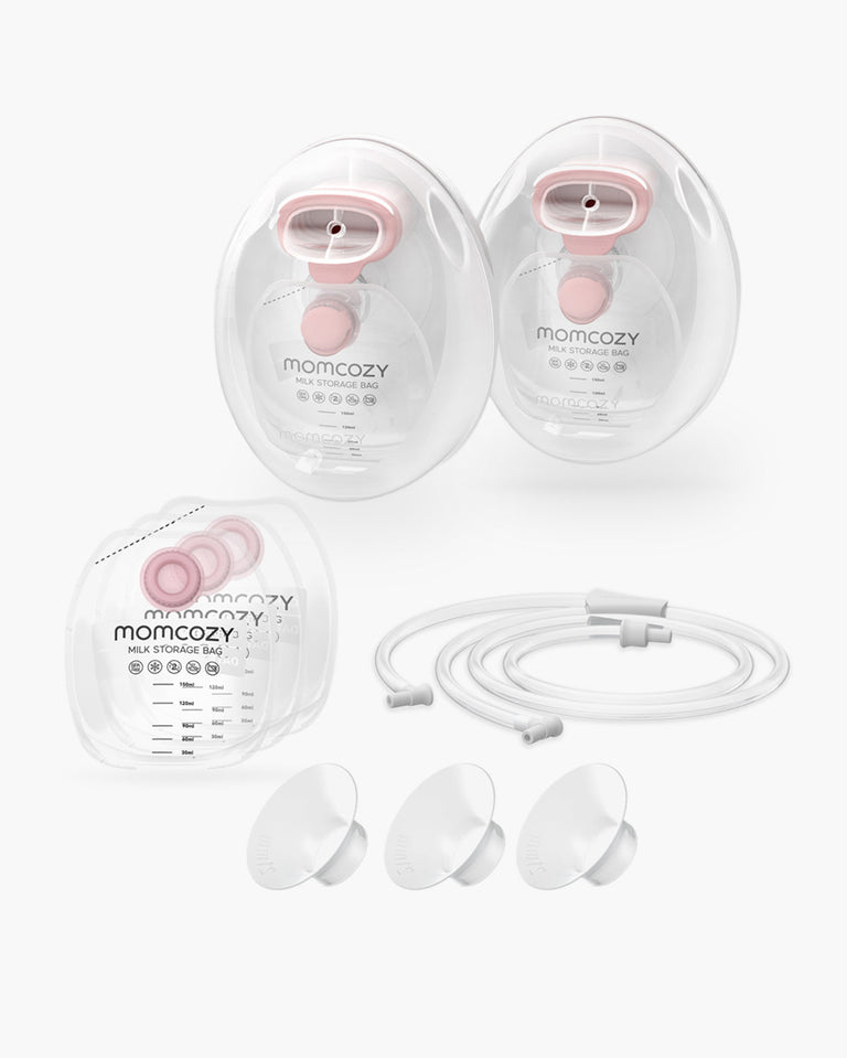 Translation missing: th.Momcozy Wearable Milk Collection Cups - for Momcozy V Series &amp; Most Traditional Tube-Connected Electric Breast Pumps