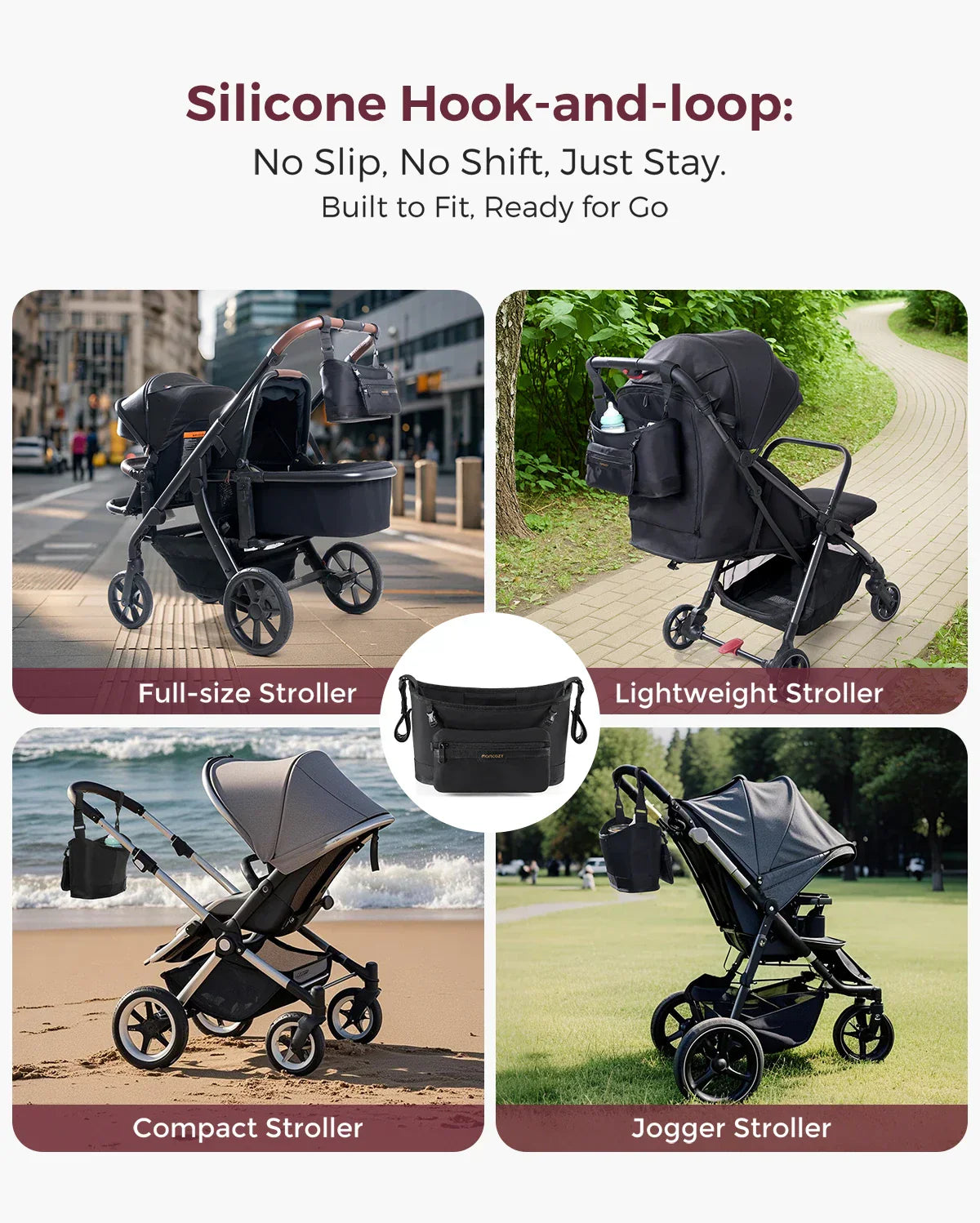 Momcozy Universale Kinderwagen-Organizer