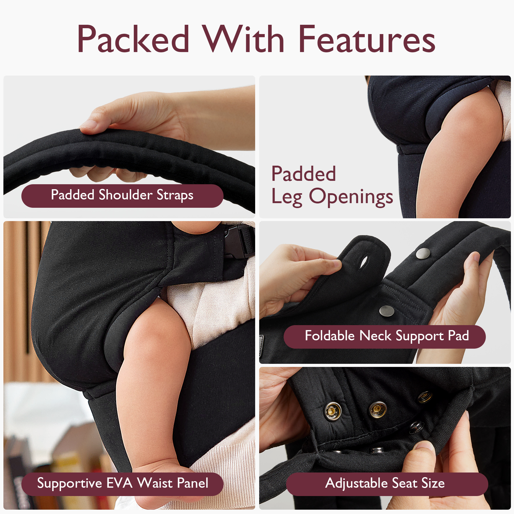 Momcozy PureHug Nosidełko dla Dzieci - Ekskluzywna Oferta